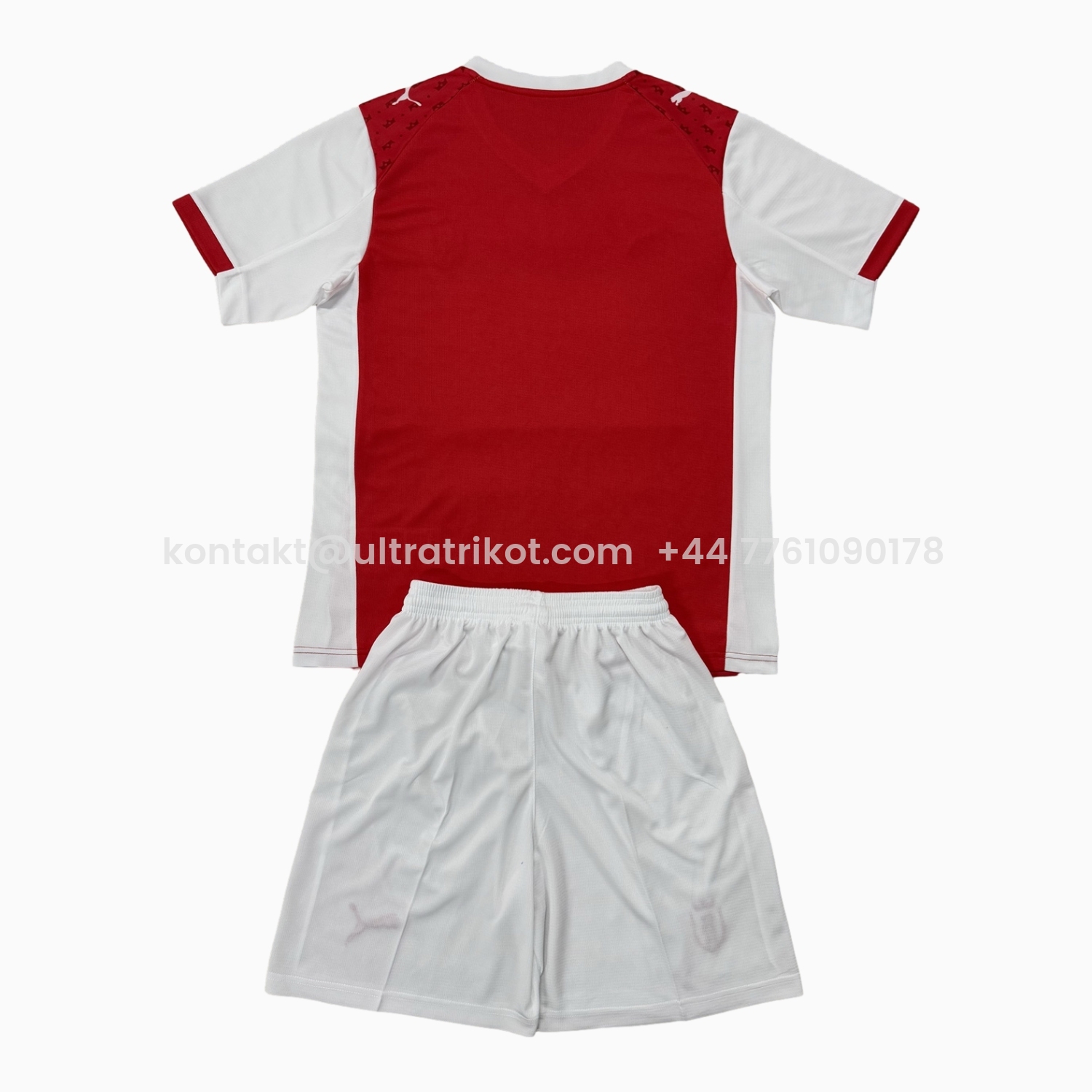 UltraTrikot-Stade Reims 25-26 Home Kids Kit