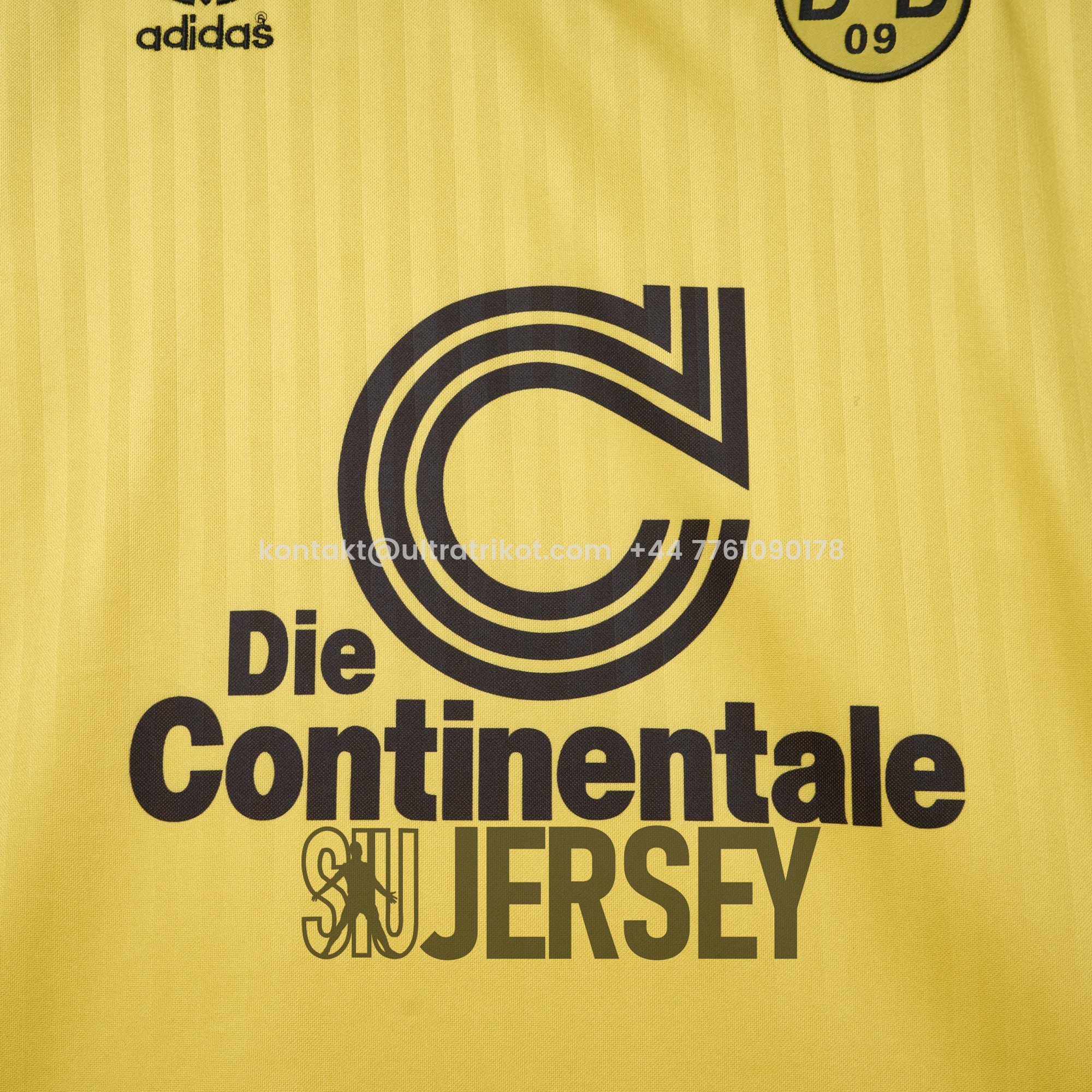 UltraTrikot-Retro Dortmund 1989-90 Anniversary Jersey