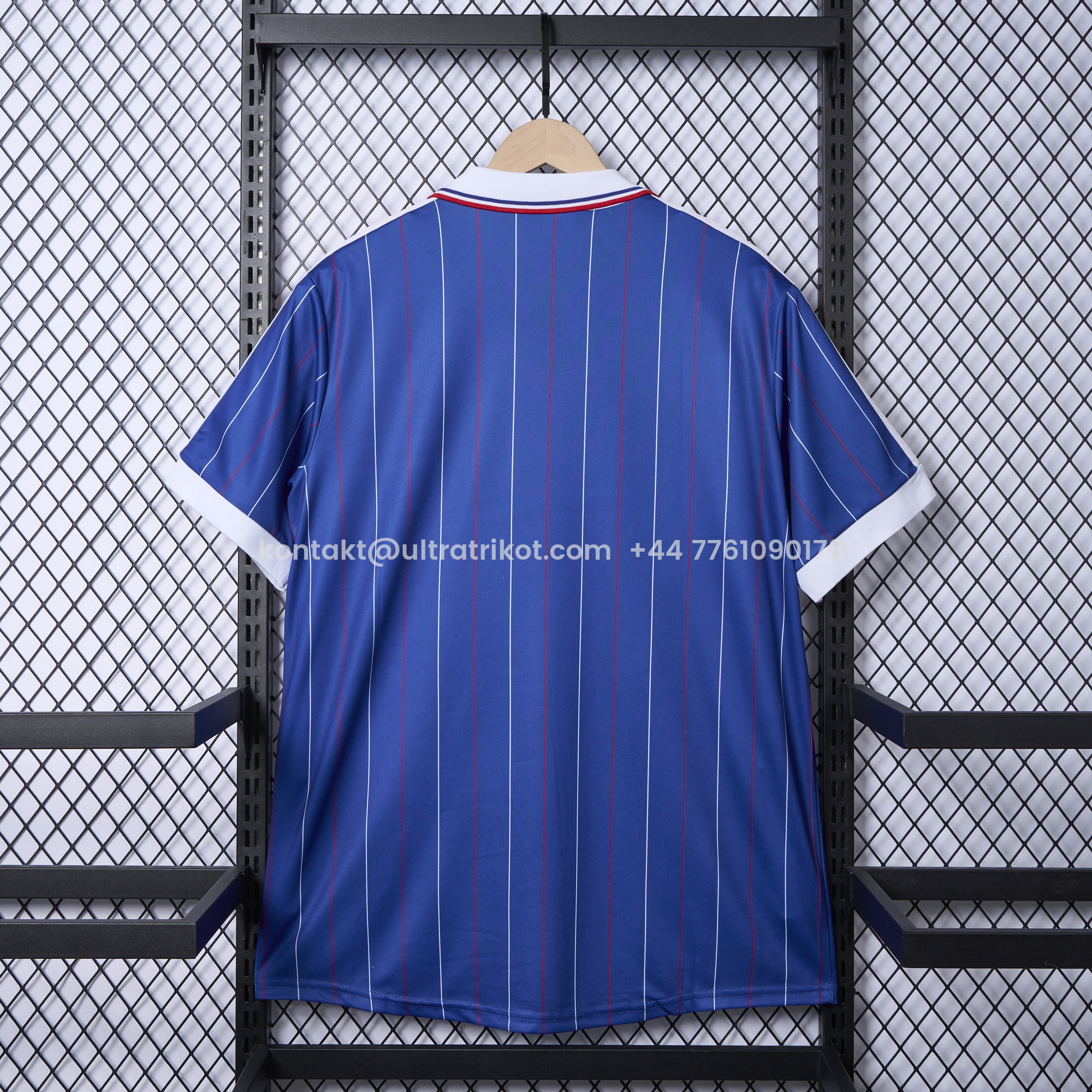 UltraTrikot-Retro France 1982 Home Stadium Jersey