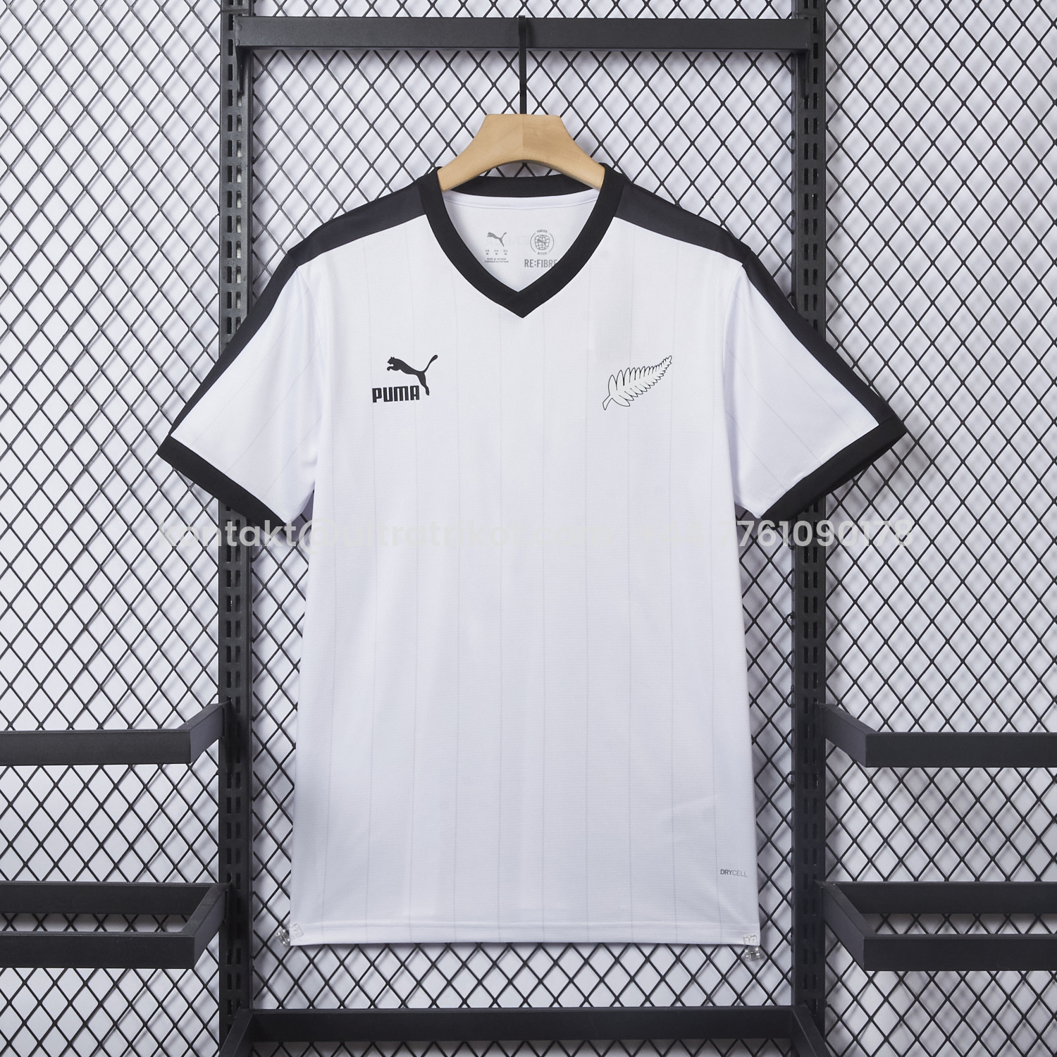 UltraTrikot-New Zealand 2026 Home White Jersey - Fans Version