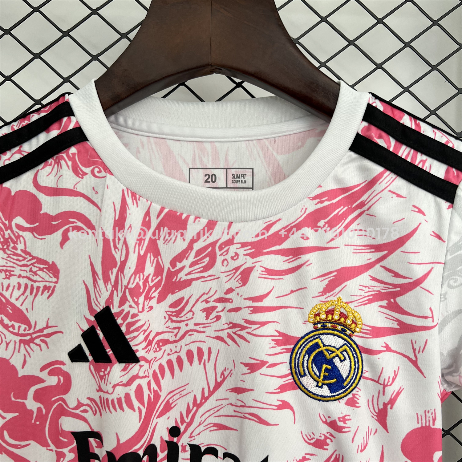 UltraTrikot-Real Madrid 25-26 Dragon Pink And Black Special Kids Kit
