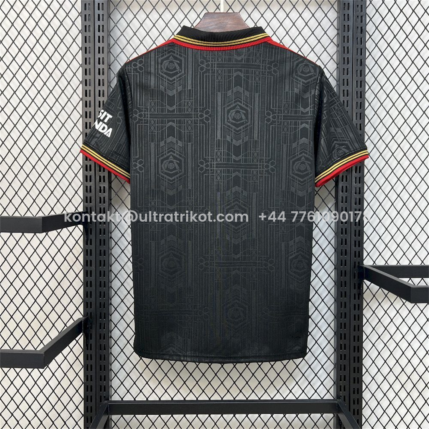 UltraTrikot-Arsenal 25-26 Black POLO Throwback Trefoil Jersey - Fans Version