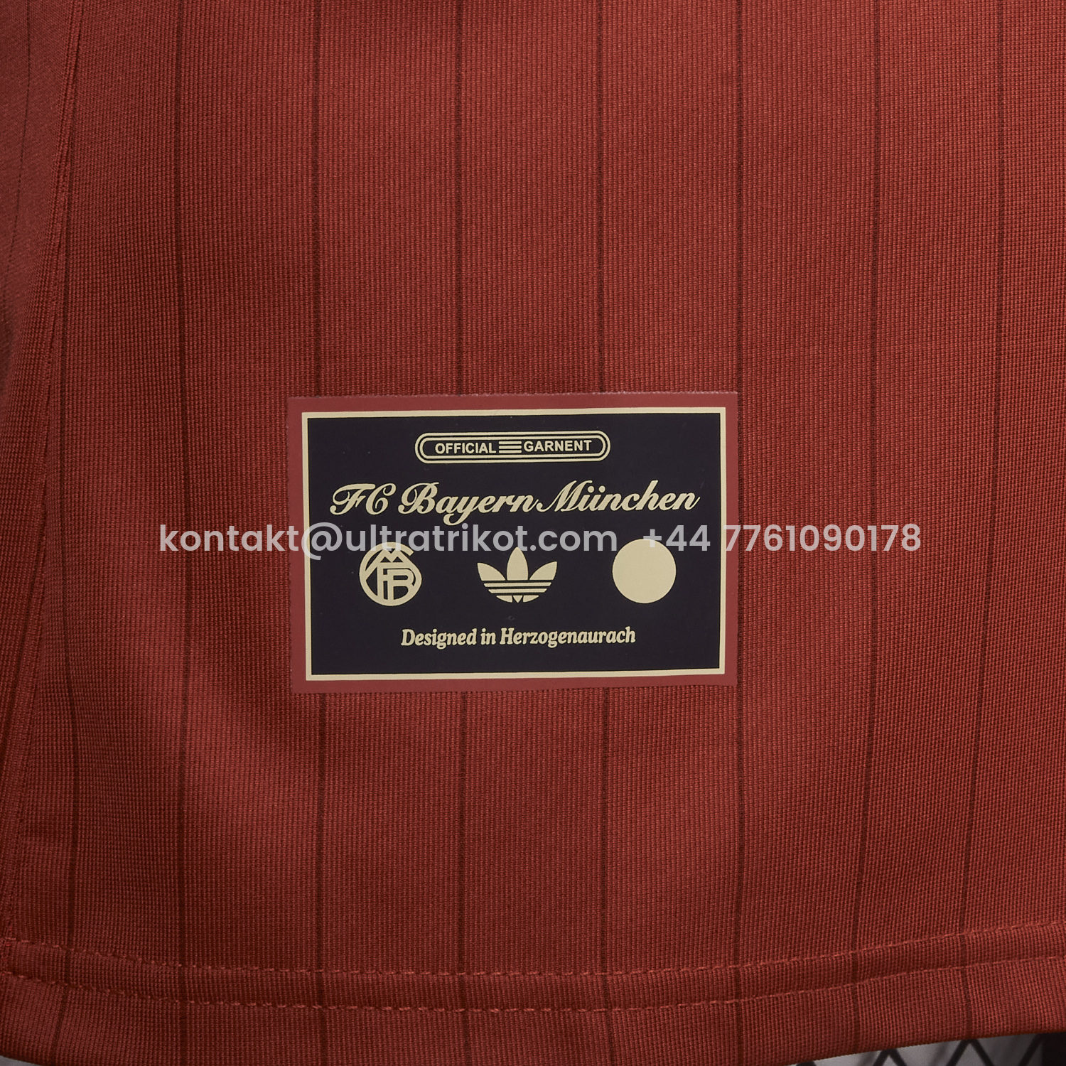 UltraTrikot-Bayern Munich 25-26 Trefoil Red Travel Jersey - Player Version