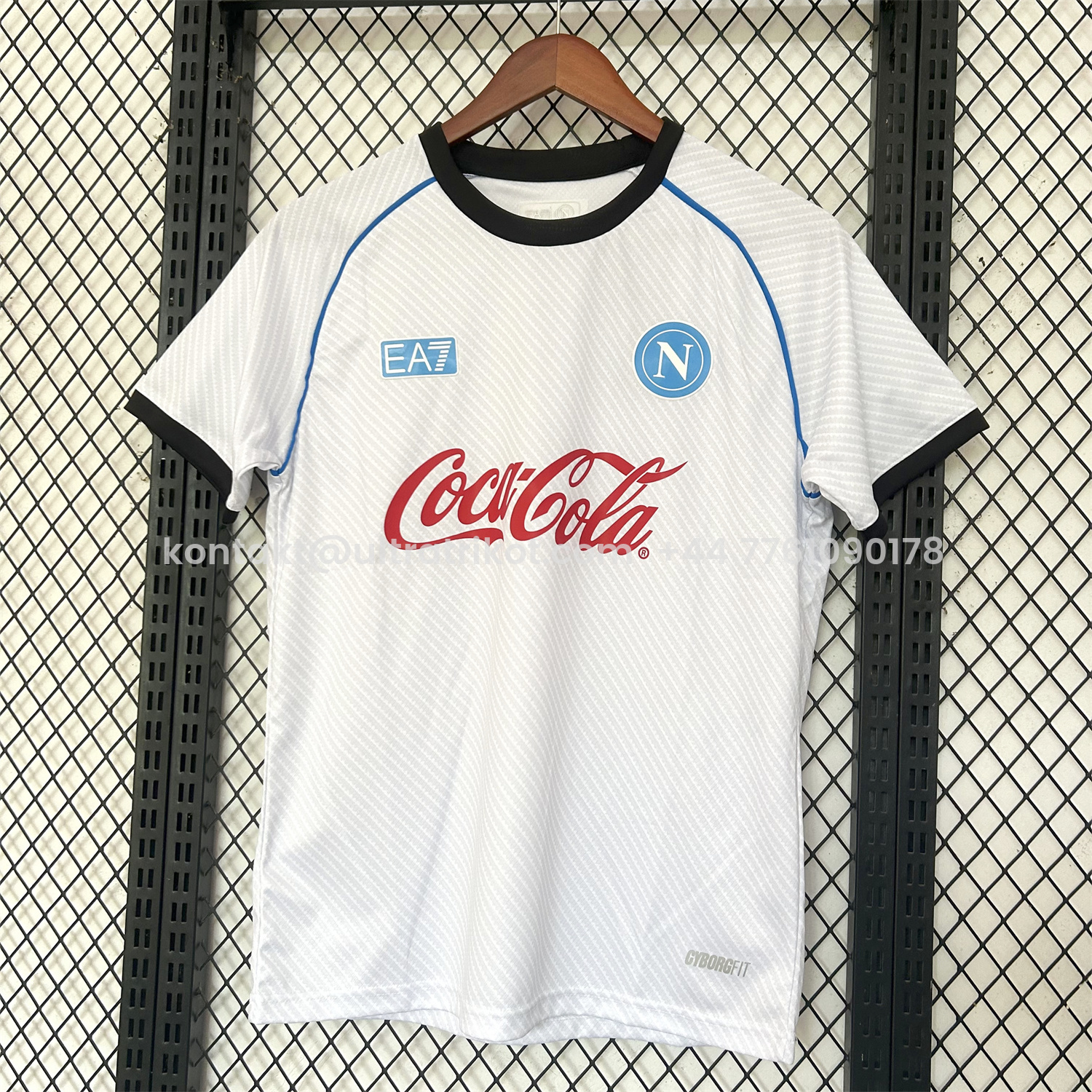 UltraTrikot-Napoli 25-26 White Pre-Match Training Jersey - Fans Version