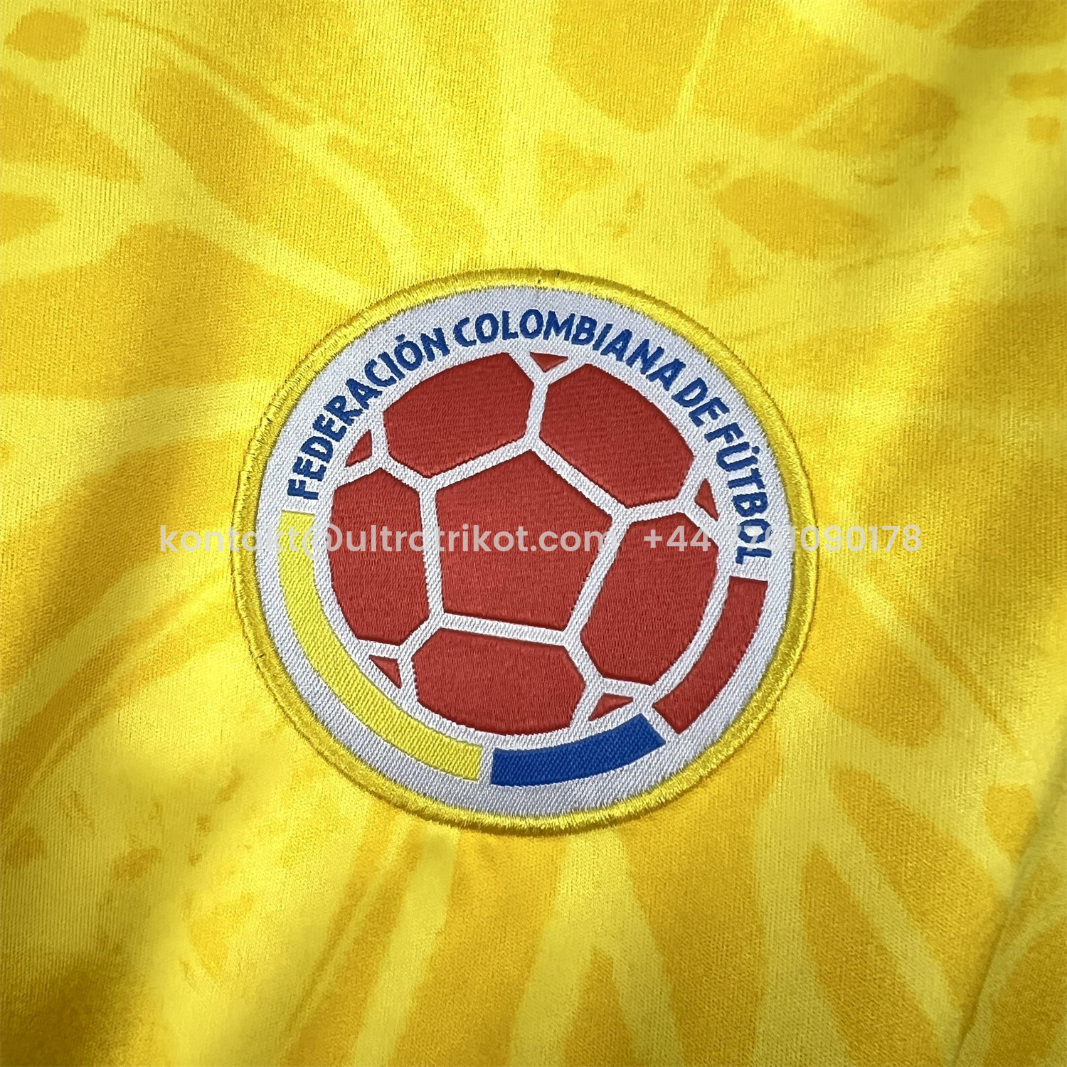 UltraTrikot-Colombia 2026 Home Long Sleeves Jersey - Fans Version