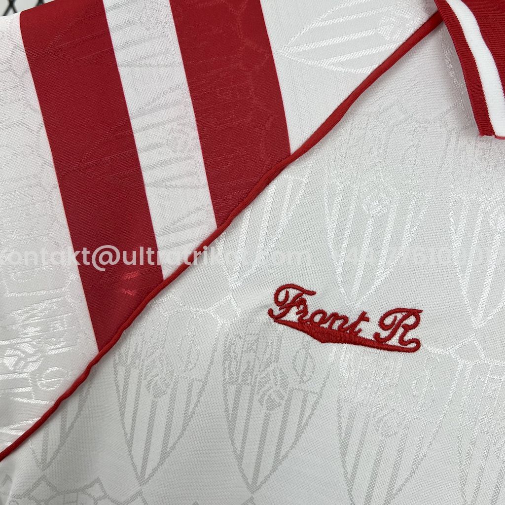 UltraTrikot-Retro Sevilla FC 1992-93 Home Jersey with Chest Sponsor