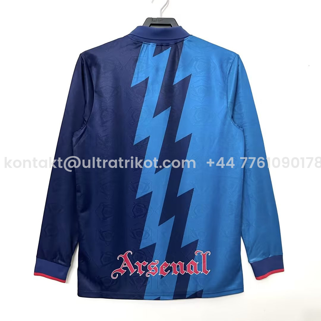 UltraTrikot-Retro Arsenal 95-96 Away Long Sleeve Jersey