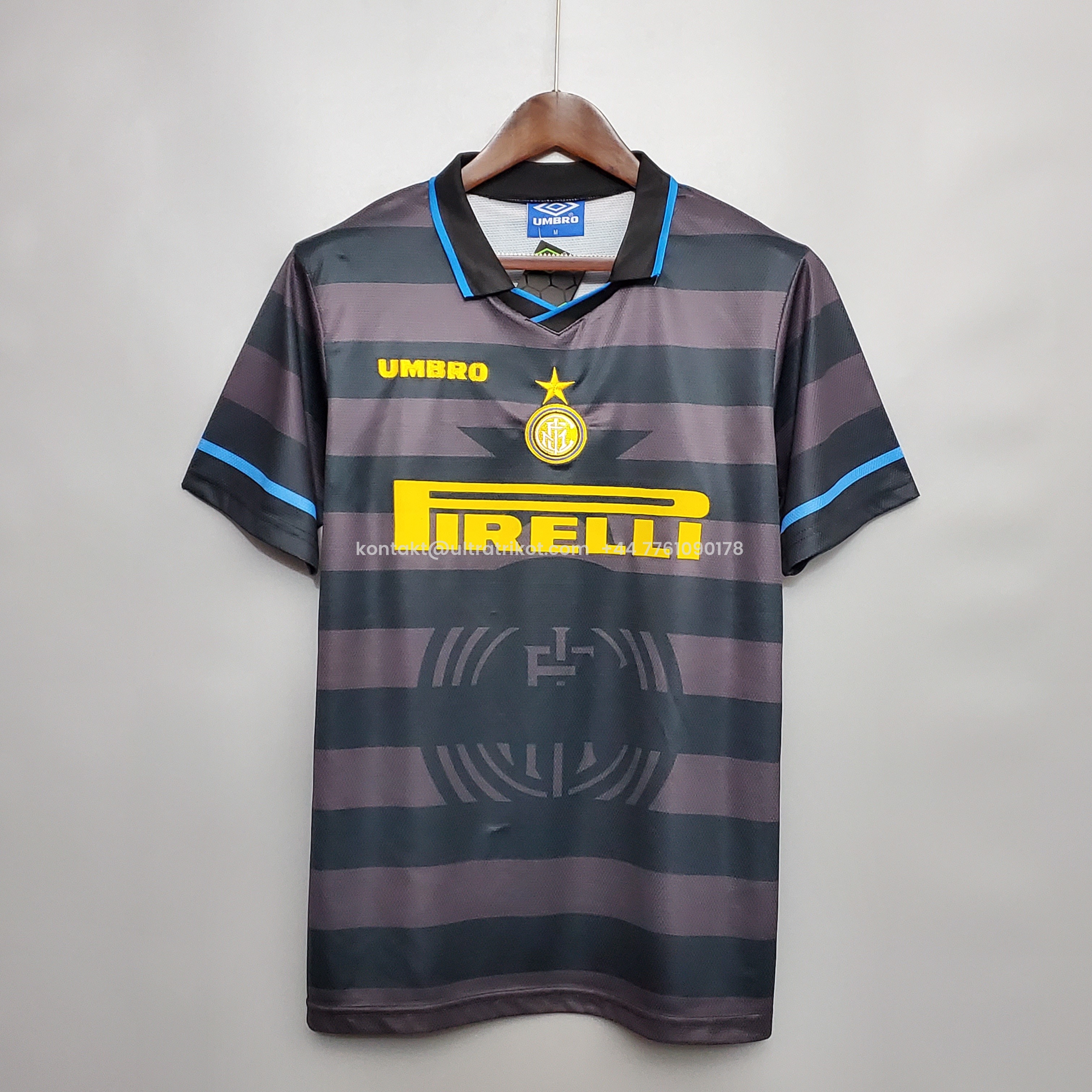 UltraTrikot-Retro Inter Milan 97-98 Away Stadium Jersey