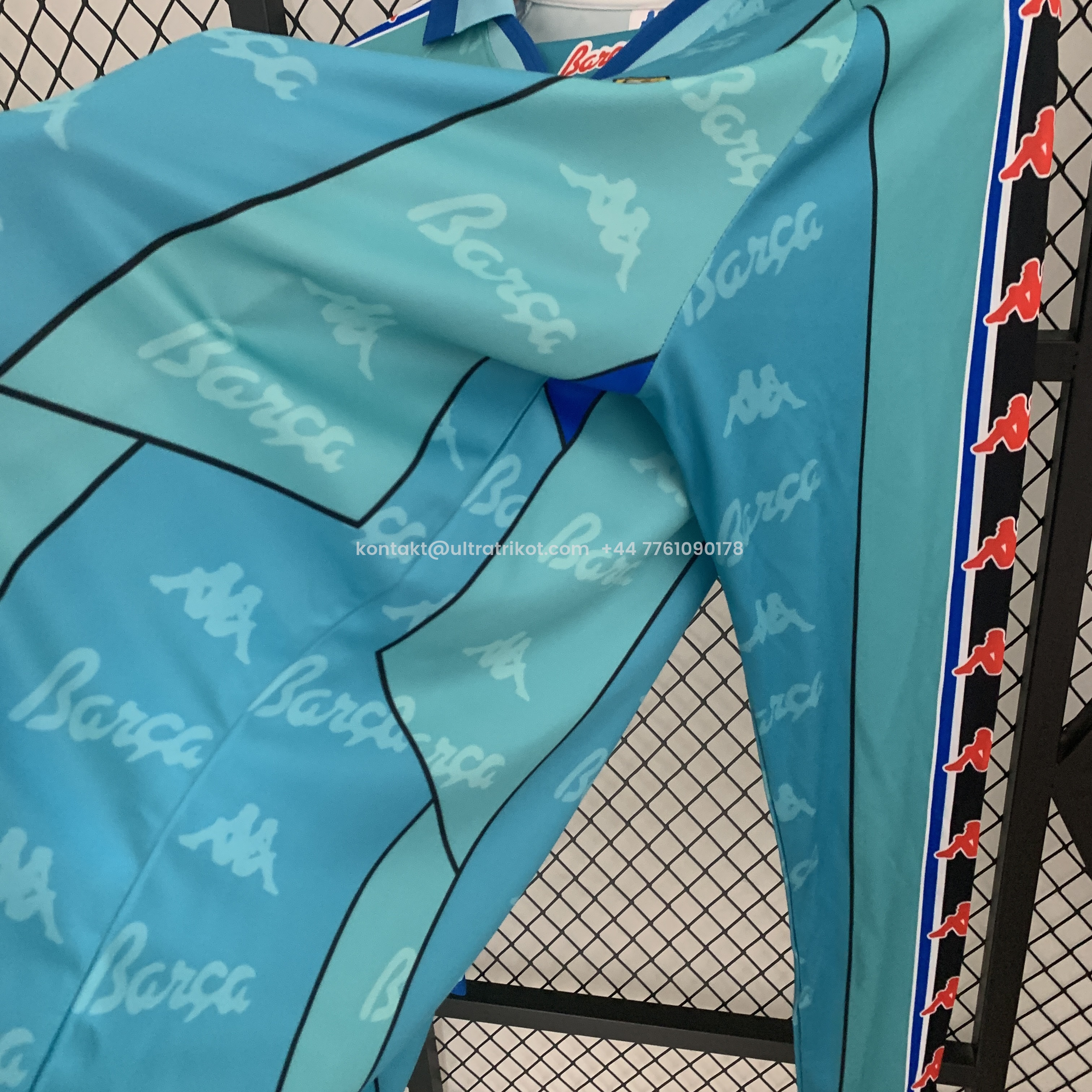 UltraTrikot-Retro Barcelona 96-97 Away Stadium Long Sleeve Jersey