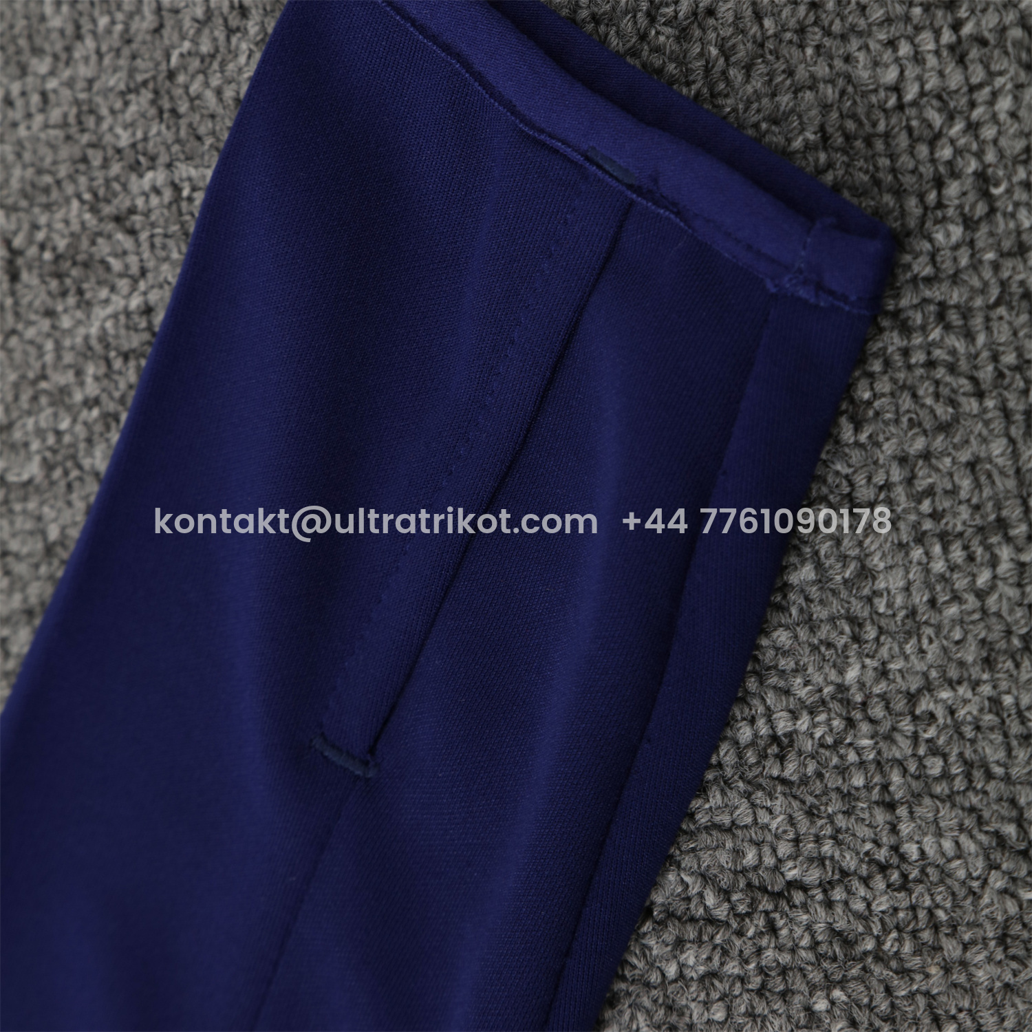 UltraTrikot-Flamengo 25-26 Long Sleeve Training Set - Deep Blue Top & Deep Blue Pants