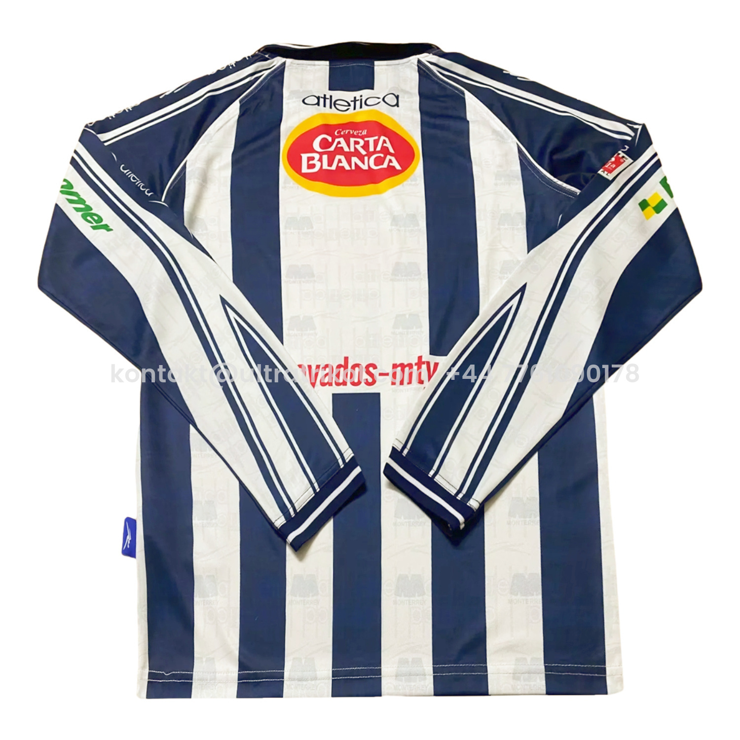 UltraTrikot-Retro Rayados Monterrey 1999-00 Home Long Sleeves Jersey