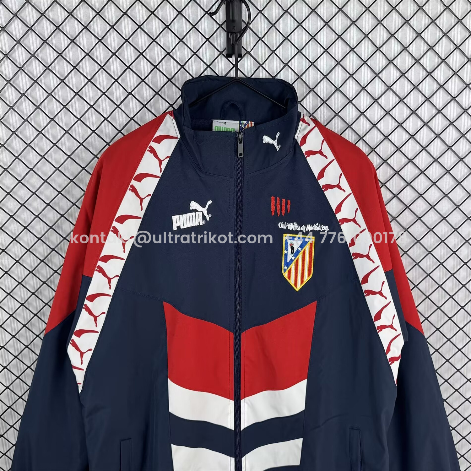 UltraTrikot-Atletico Madrid 25-26 Windbreaker Jacket - Black