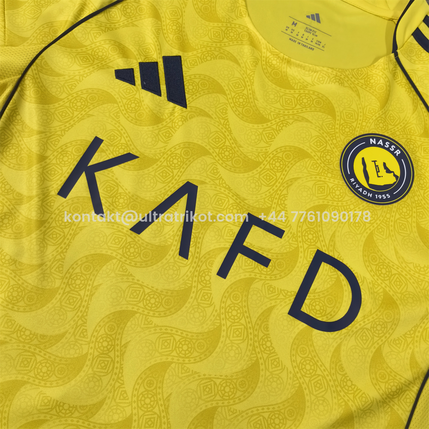 UltraTrikot-Al Nassr Riyadh Victory 25-26 Home Jersey - Fans Version