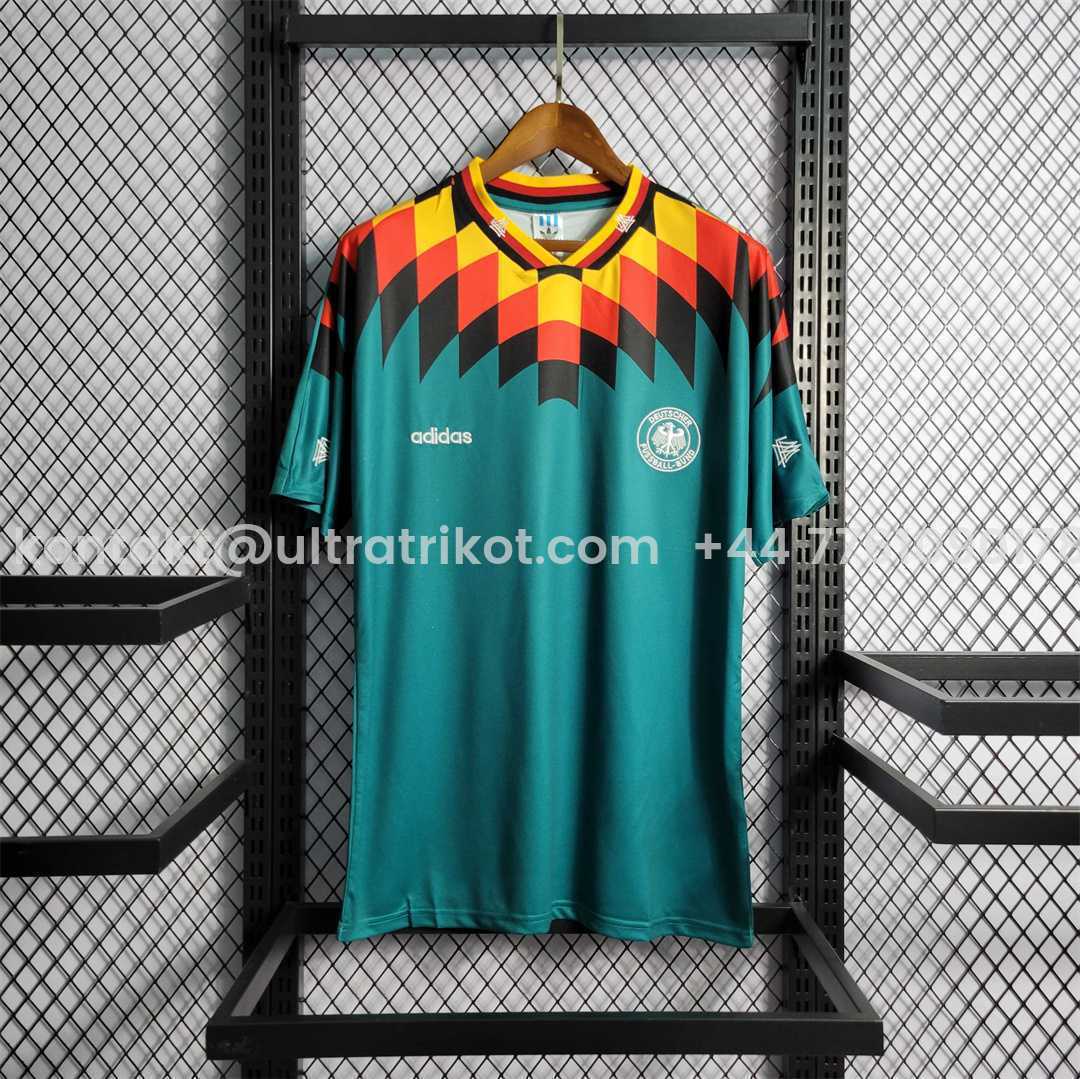 UltraTrikot-Retro Germany 1994 Away Stadium Jersey
