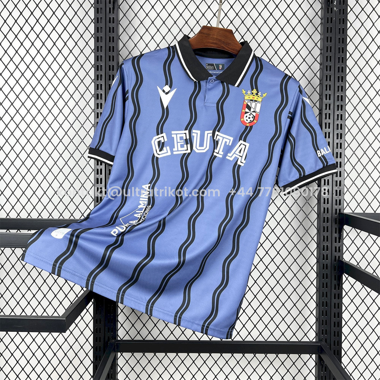 UltraTrikot-AD Ceuta 25-26 Away Jersey - Fans Version