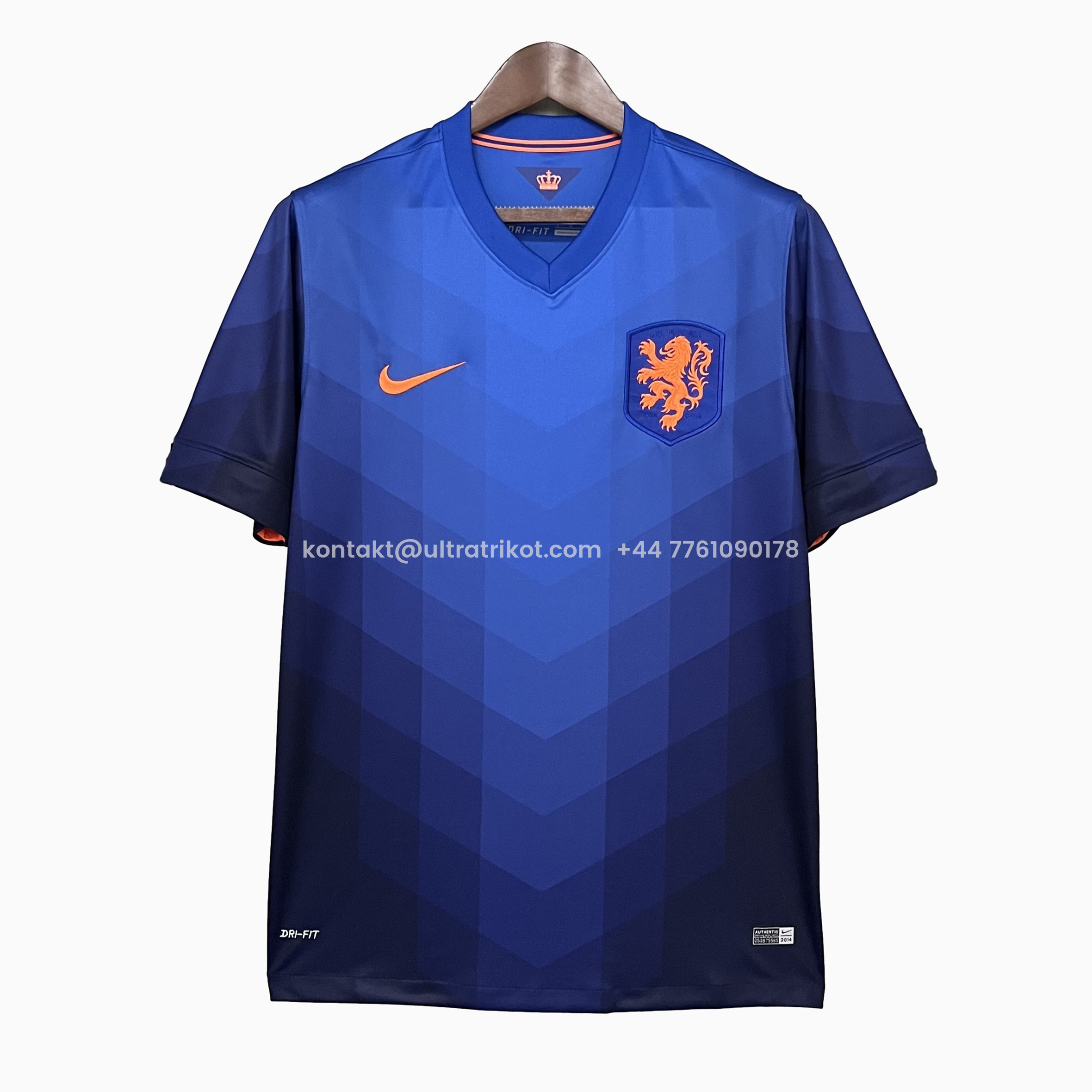 UltraTrikot-Retro Netherlands 2014 Away Stadium Jersey