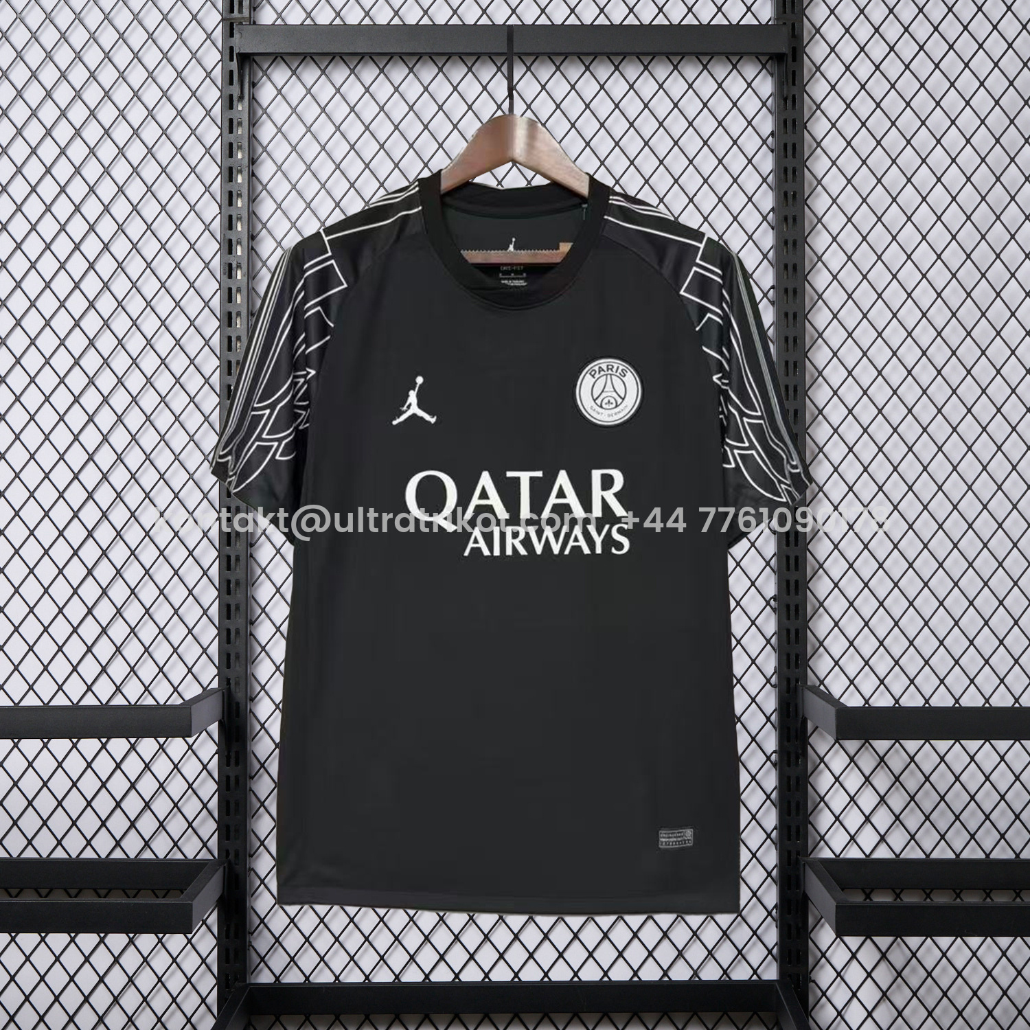 UltraTrikot-Paris Saint-Germain PSG 25-26 JD Black Special Jersey - Fans Version