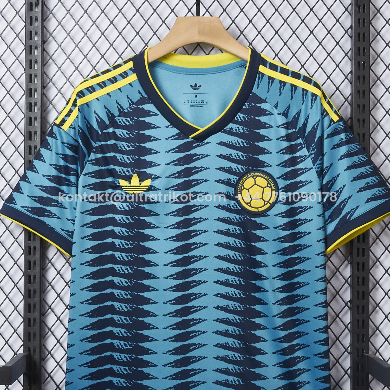 UltraTrikot-Colombia 2026 Away Blue Jersey - Fans Version