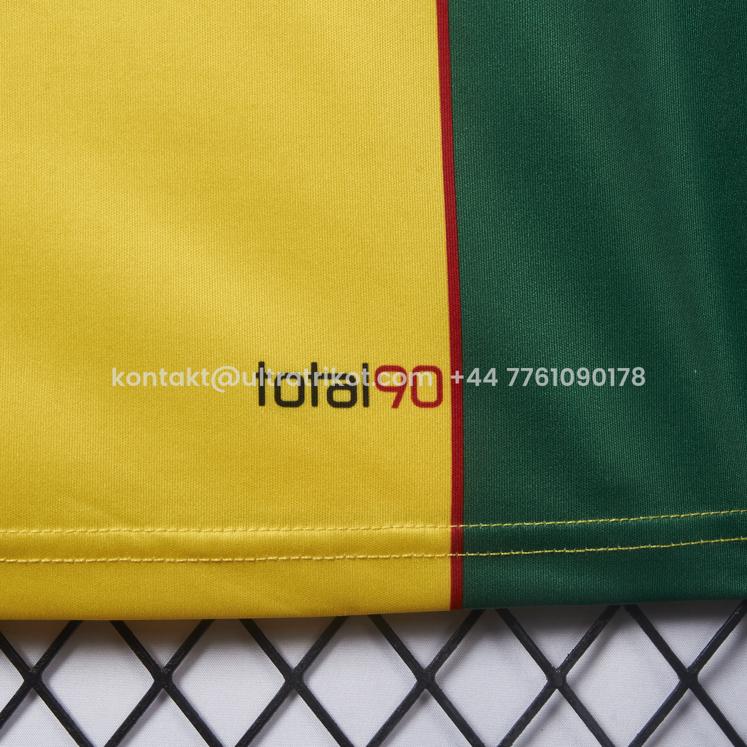 UltraTrikot-Brazil 25-26 Retro Style Total 90 Yellow Jersey - Fans Version