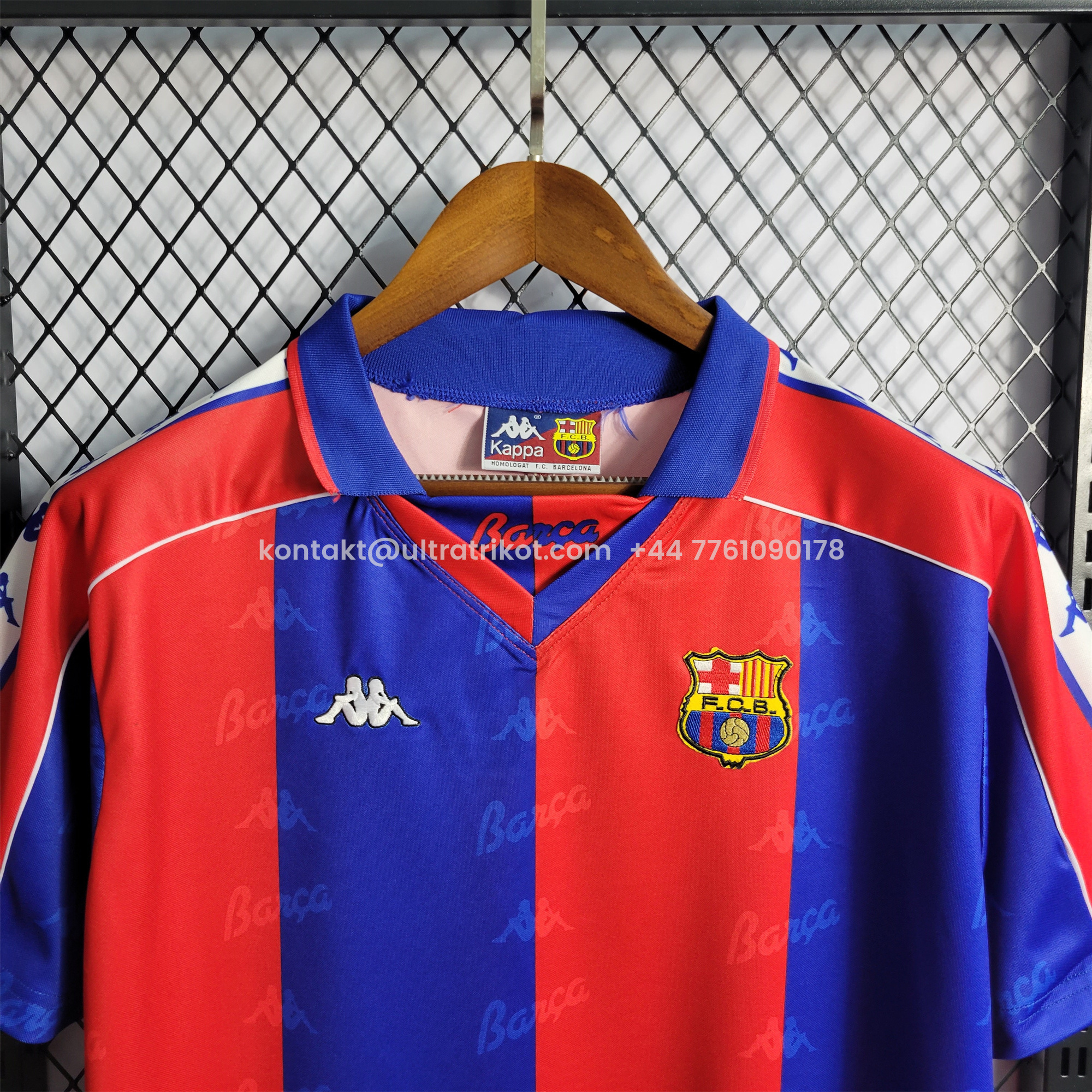 UltraTrikot-Retro Barcelona 92-95 Home Stadium Jersey