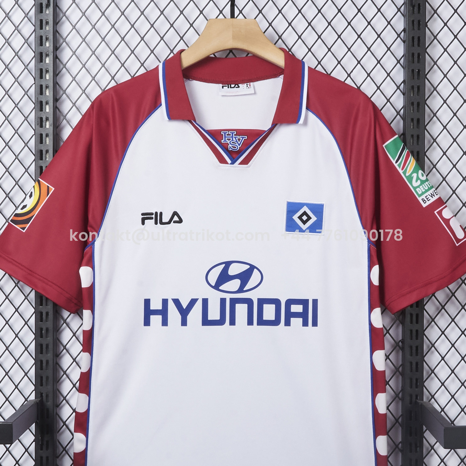 UltraTrikot-Retro Hamburger SV 1999-00 Home Jersey