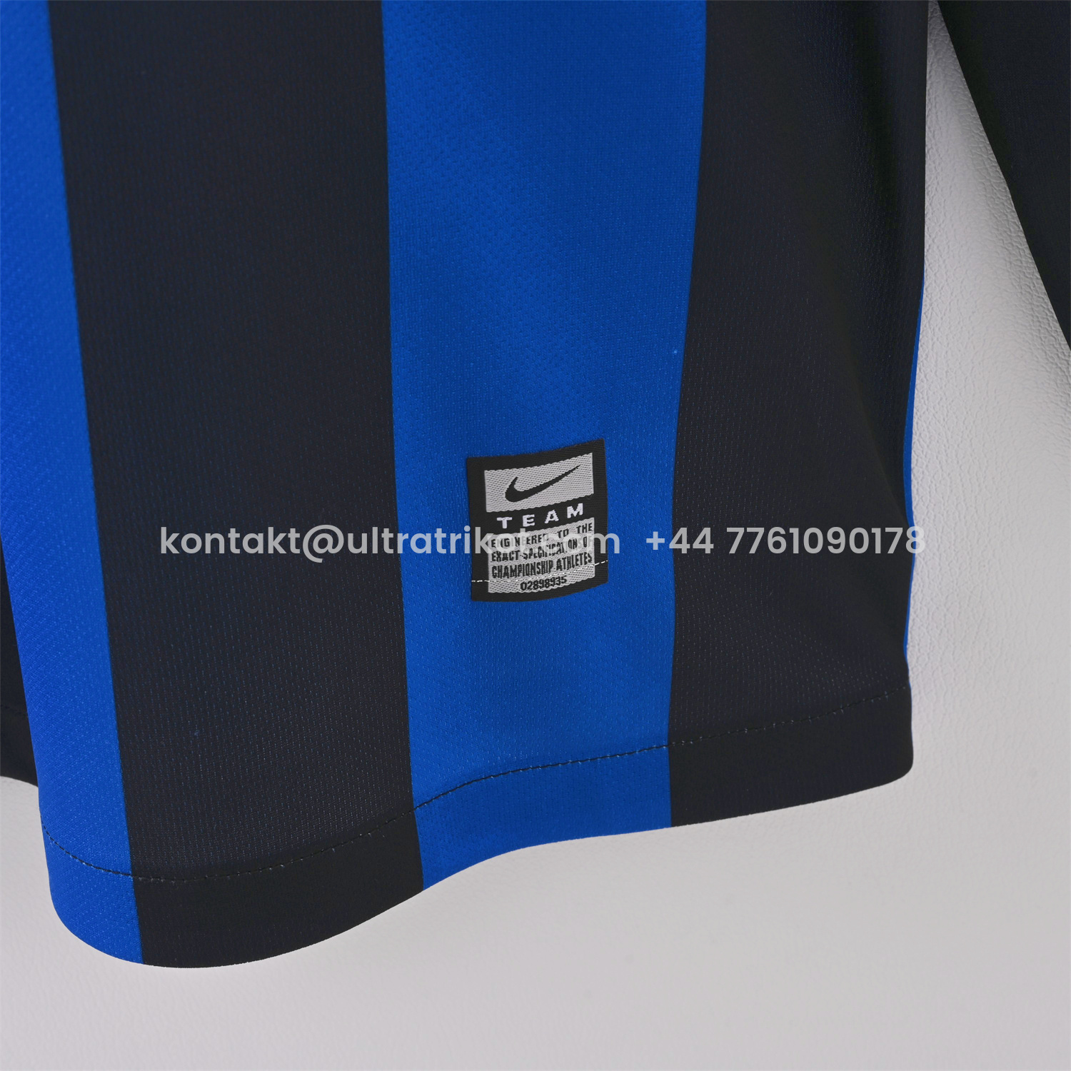 UltraTrikot-Retro Inter Milan 09-10 Home Long Sleeves Jersey - Champions League Final