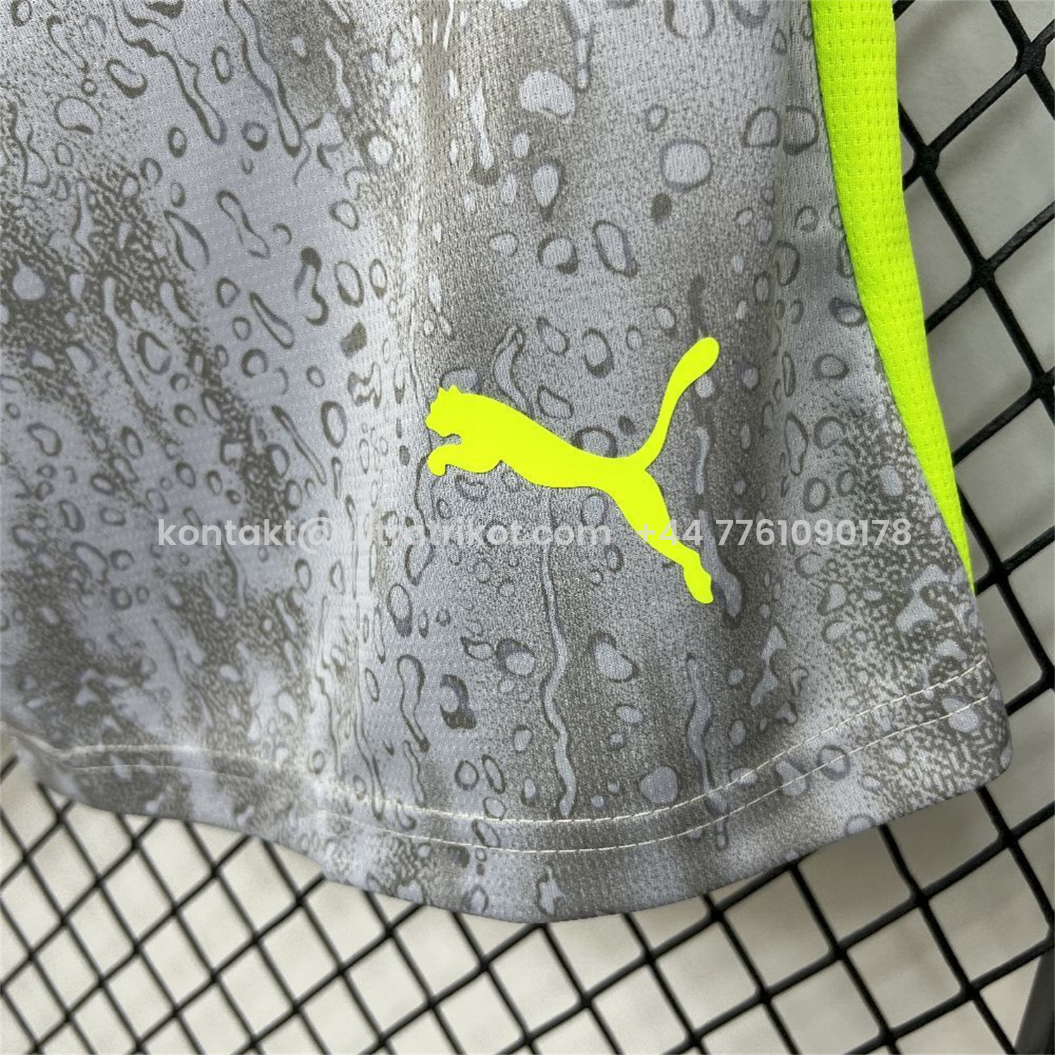 UltraTrikot-Manchester City 25-26 Third Grey Shorts - Fans Version