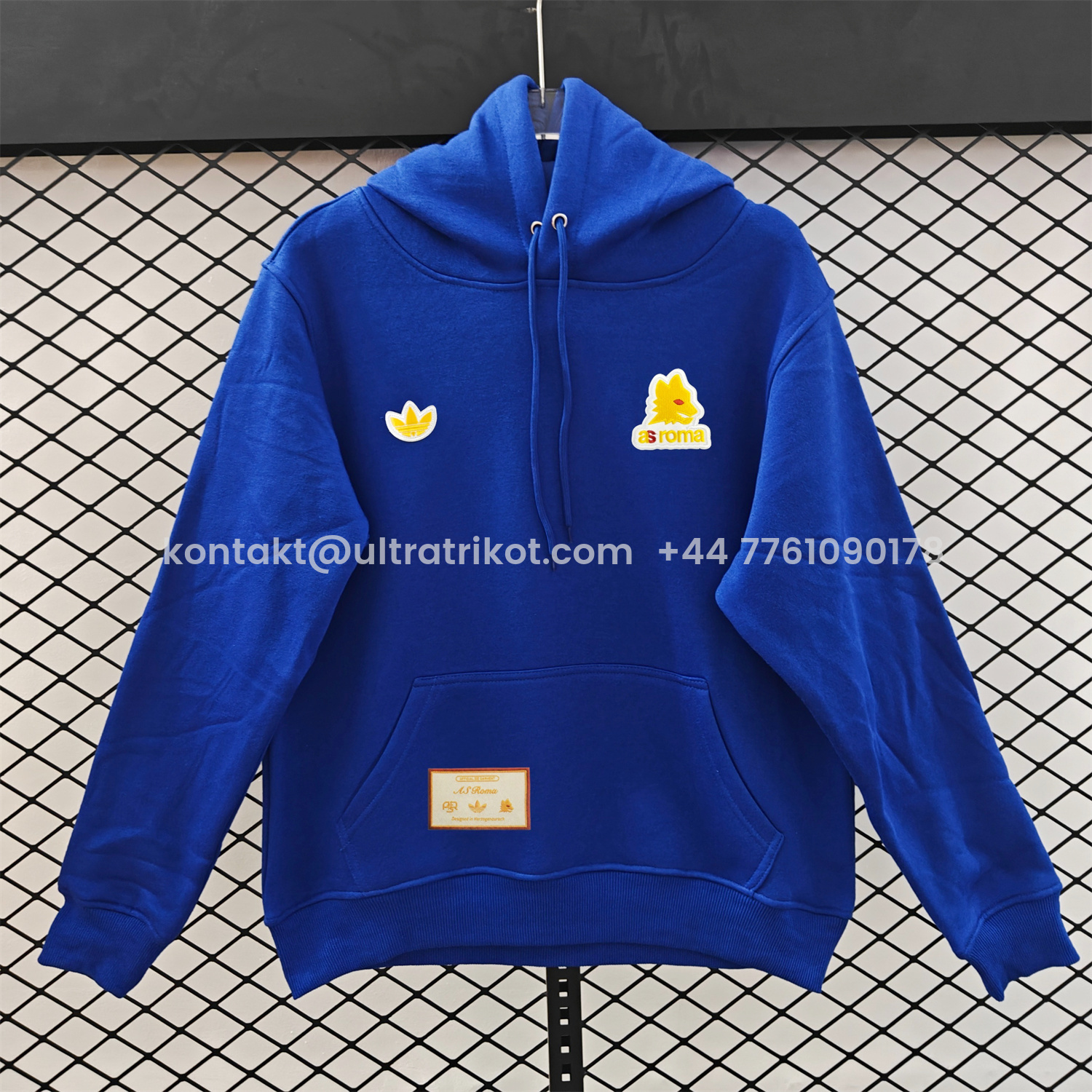 UltraTrikot-AS Roma 25-26 Originals Terrace Icon Unisex Pullover Hoodie