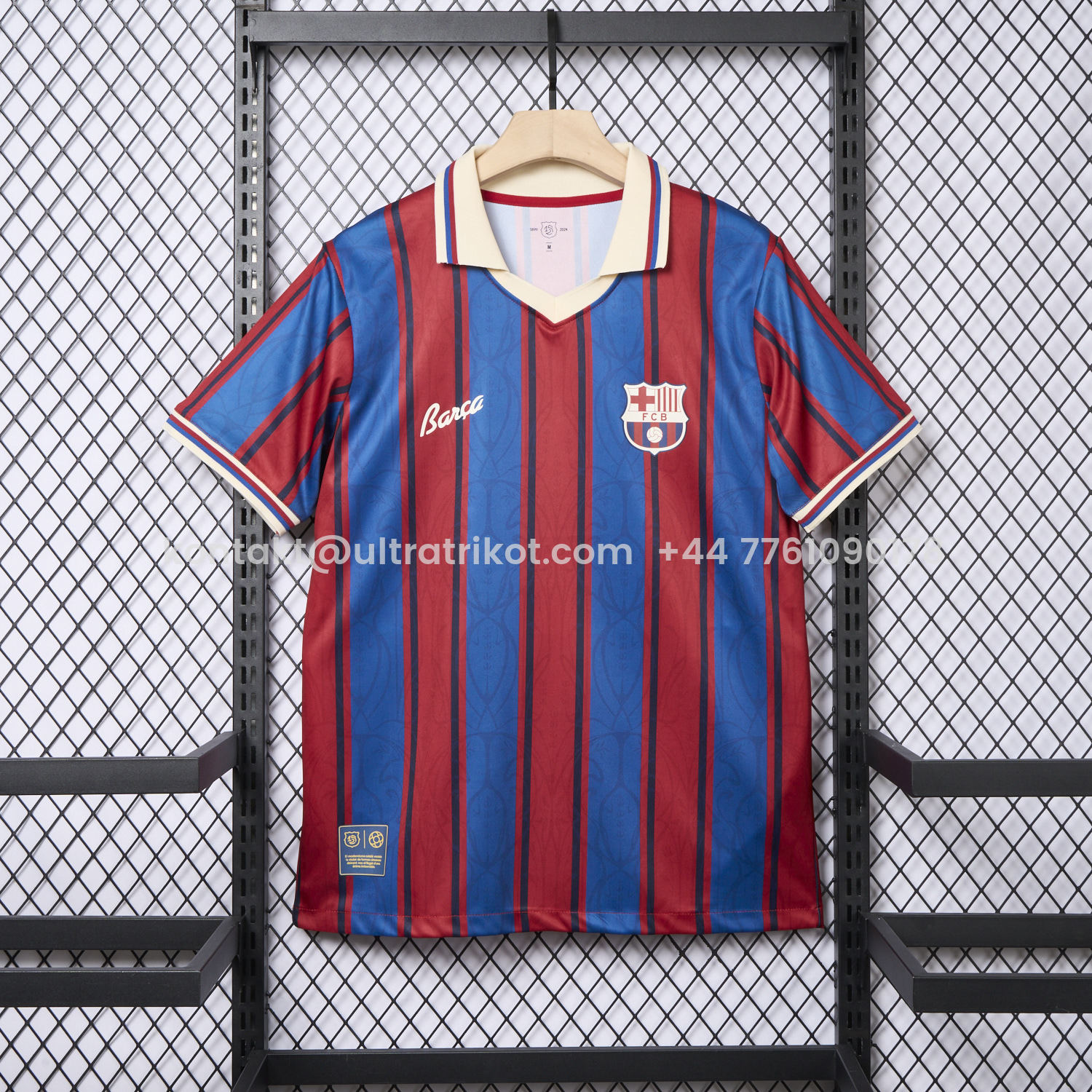 UltraTrikot-Barcelona 25-26 Retro Style Jersey - Fans Version