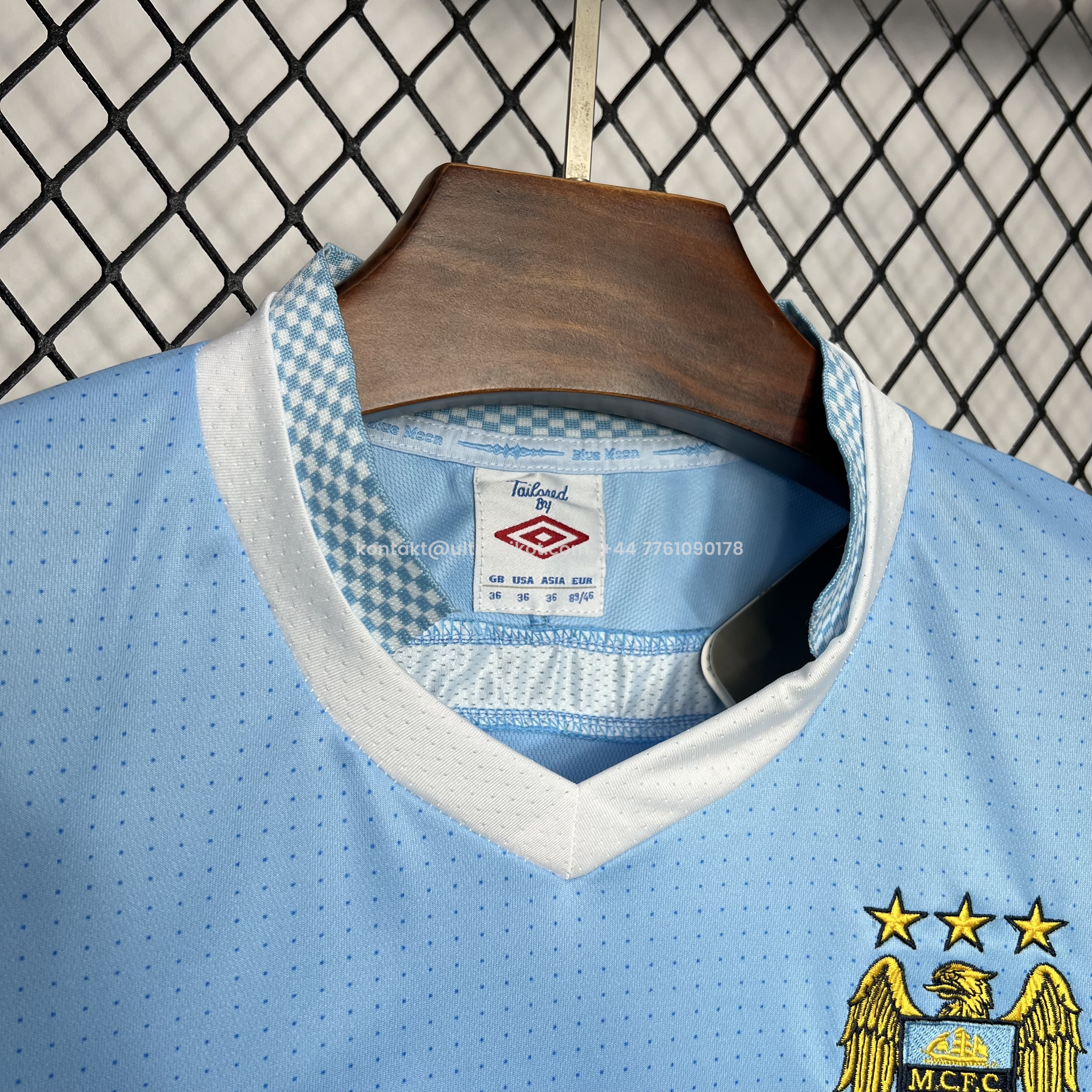UltraTrikot-Retro Manchester City 2011-12 Home Stadium Jersey