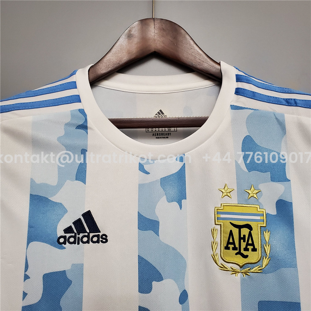 UltraTrikot-Retro Argentina 2021 Home Stadium Jersey
