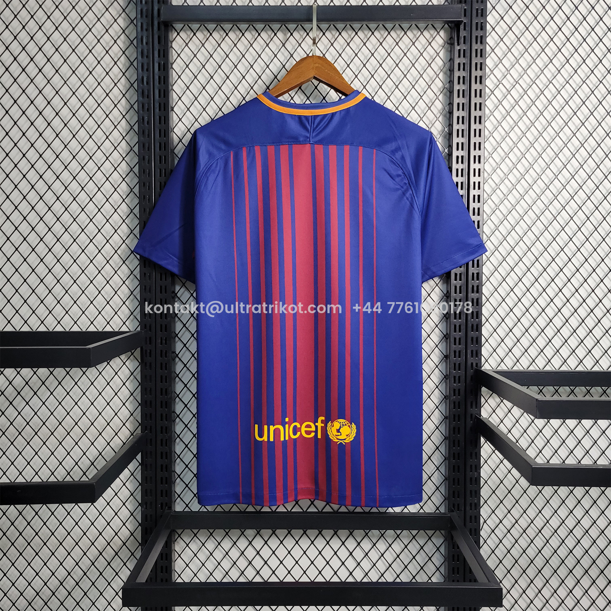UltraTrikot-Retro Barcelona 17-18 Home Stadium Jersey