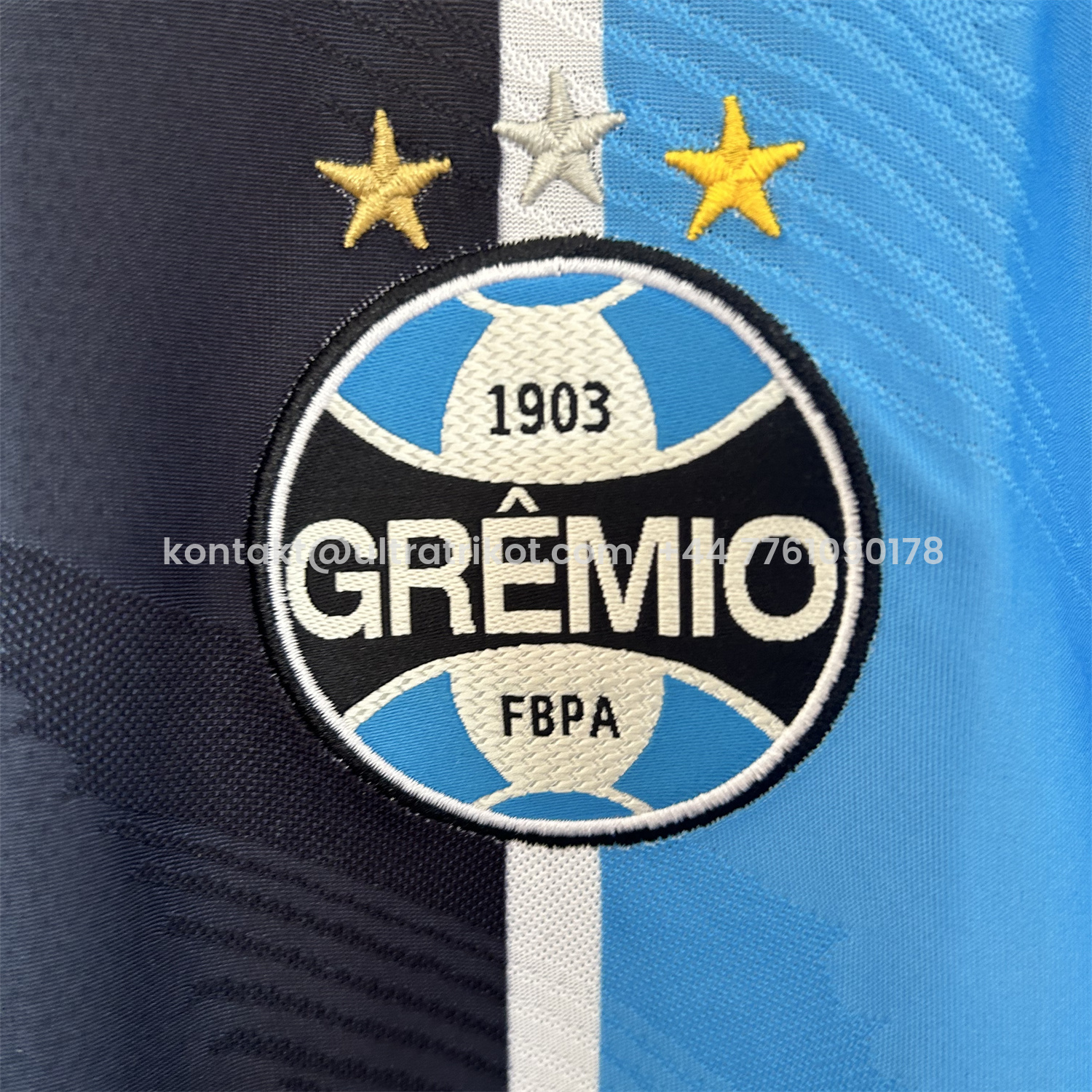 UltraTrikot-Gremio 25-26 Home Jersey With Sponsors - Fans Version