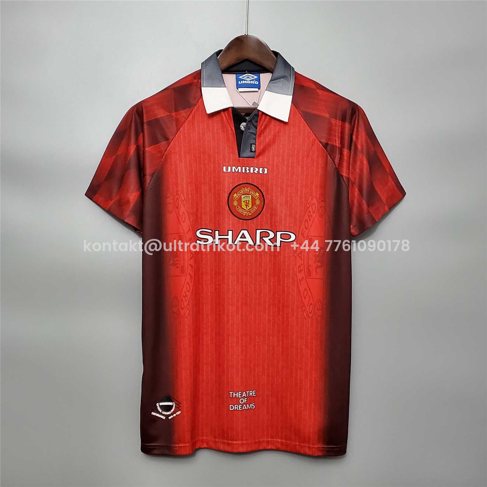 UltraTrikot-Retro Manchester United 96-97 Home Jersey