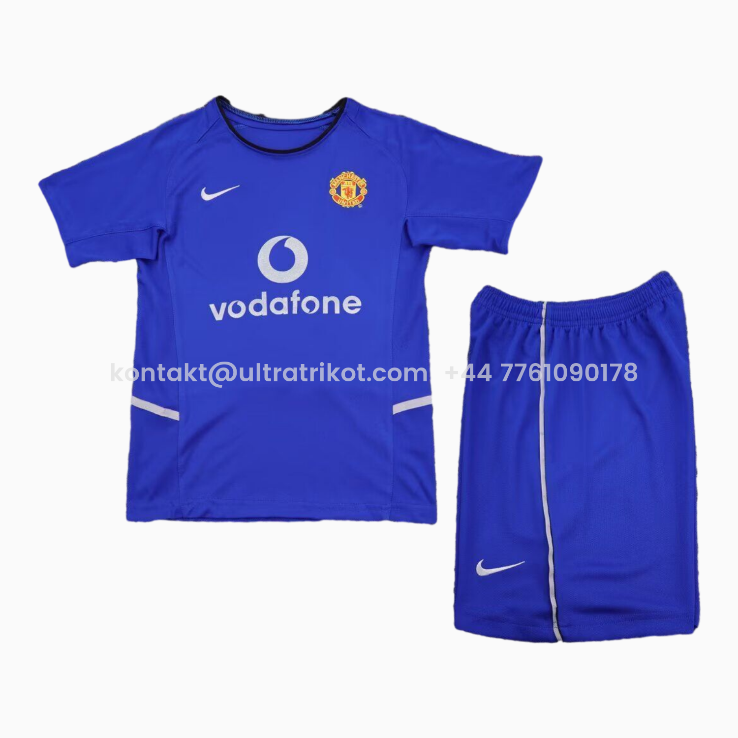 UltraTrikot-Retro Manchester United 2002-03 Third Kids Kit