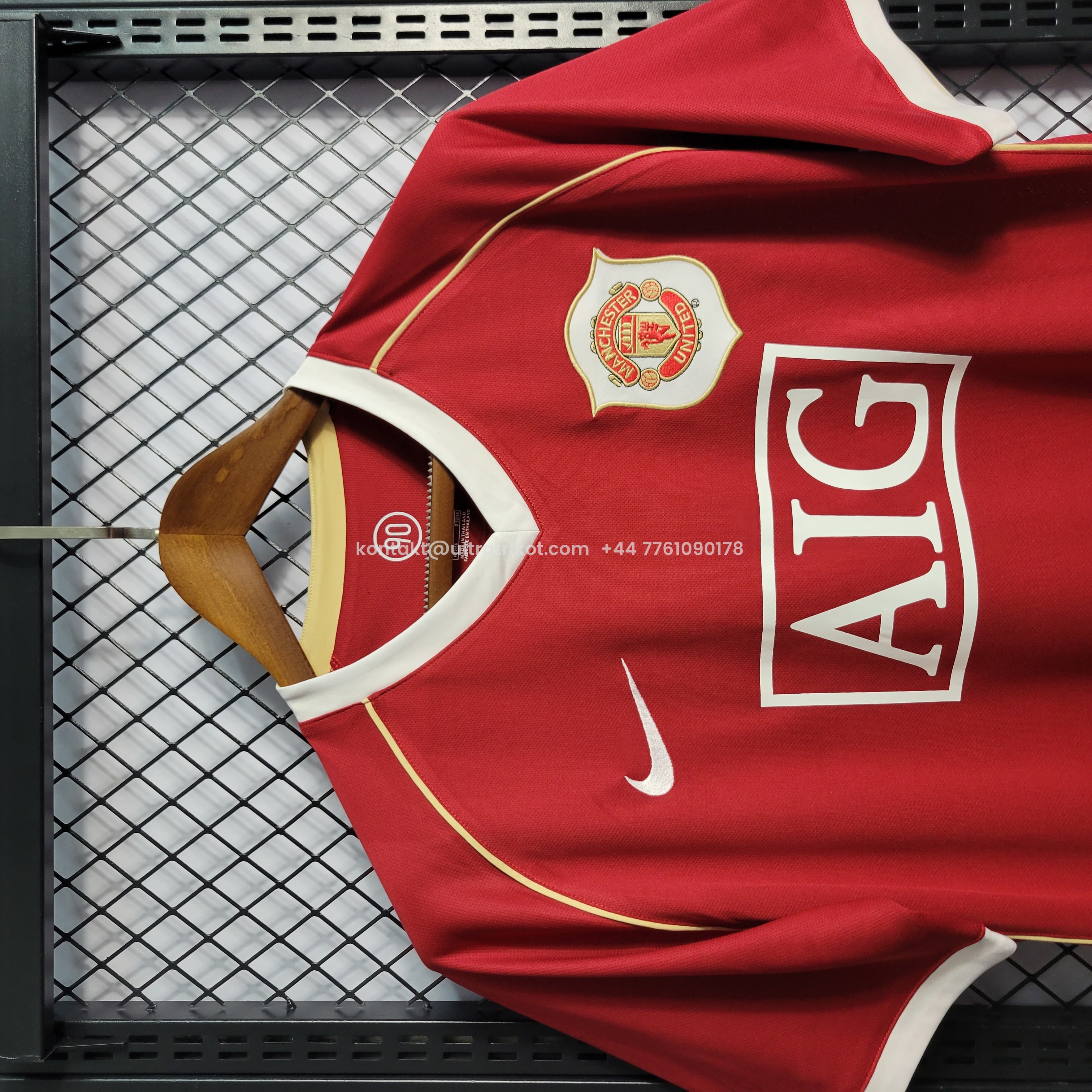 UltraTrikot-Retro Manchester United 06-07 Home Jersey