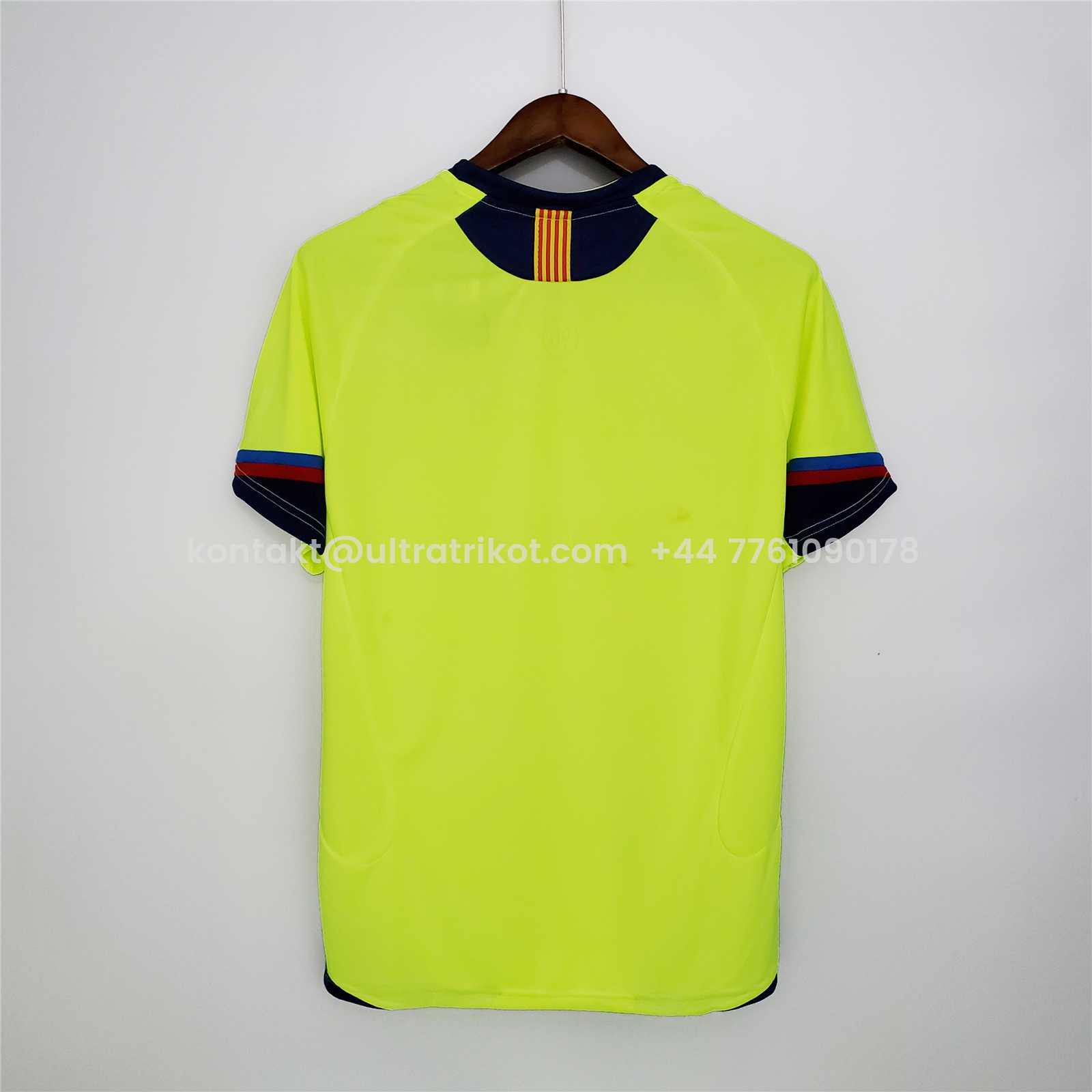 UltraTrikot-Retro Barcelona 05-06 Away Jersey