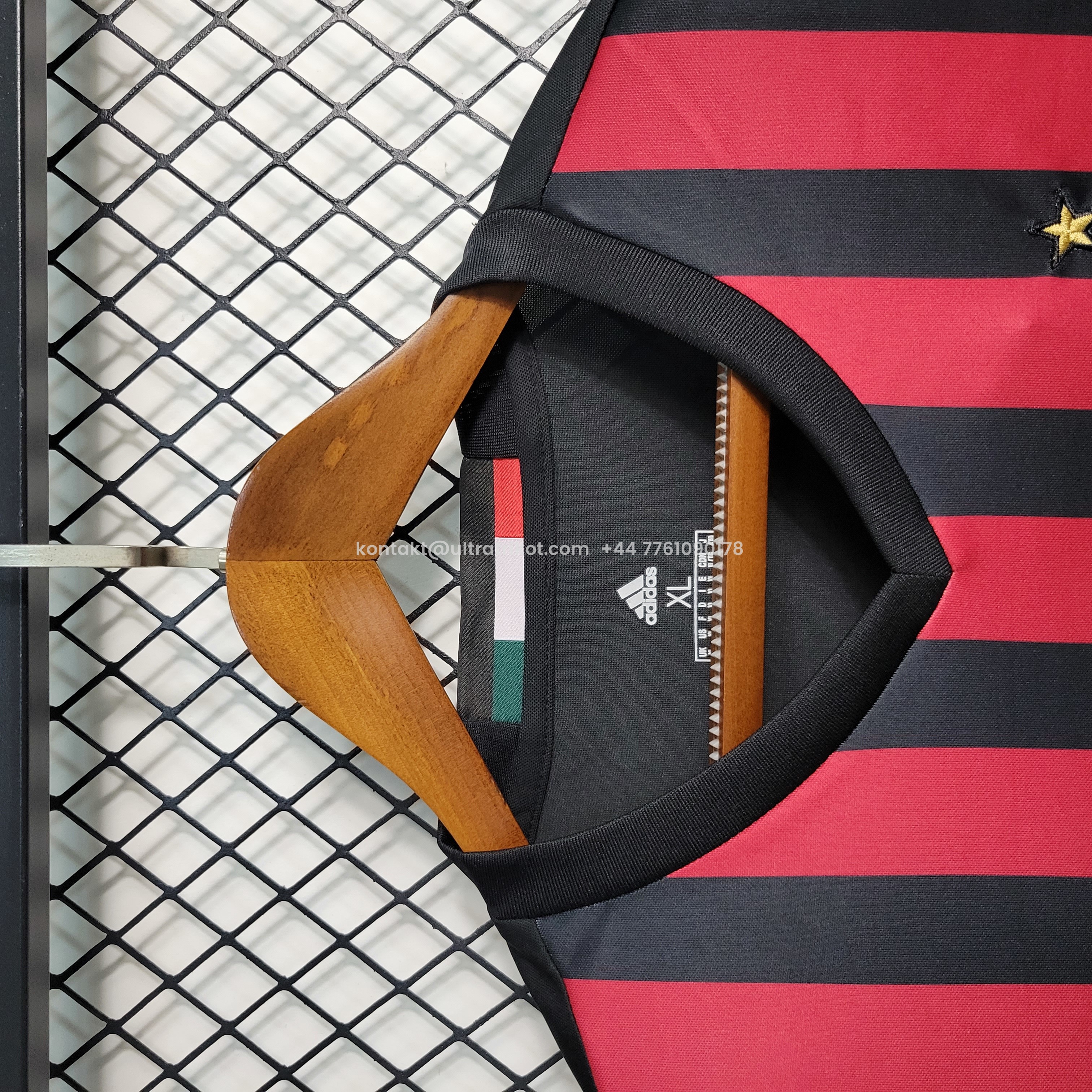 UltraTrikot-Retro AC Milan 2016-17 Home Stadium Jersey