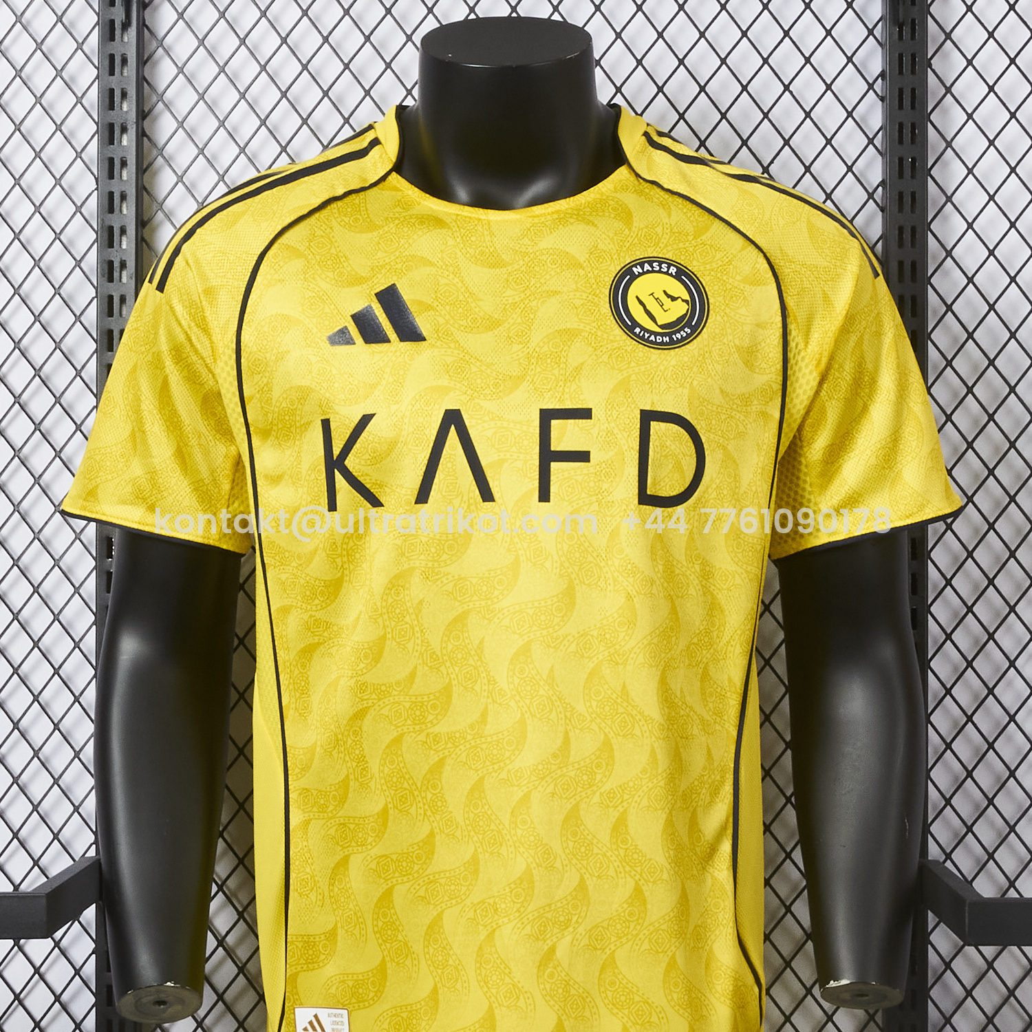 UltraTrikot-Al Nassr Riyadh Victory 25-26 Home Jersey - Player Version