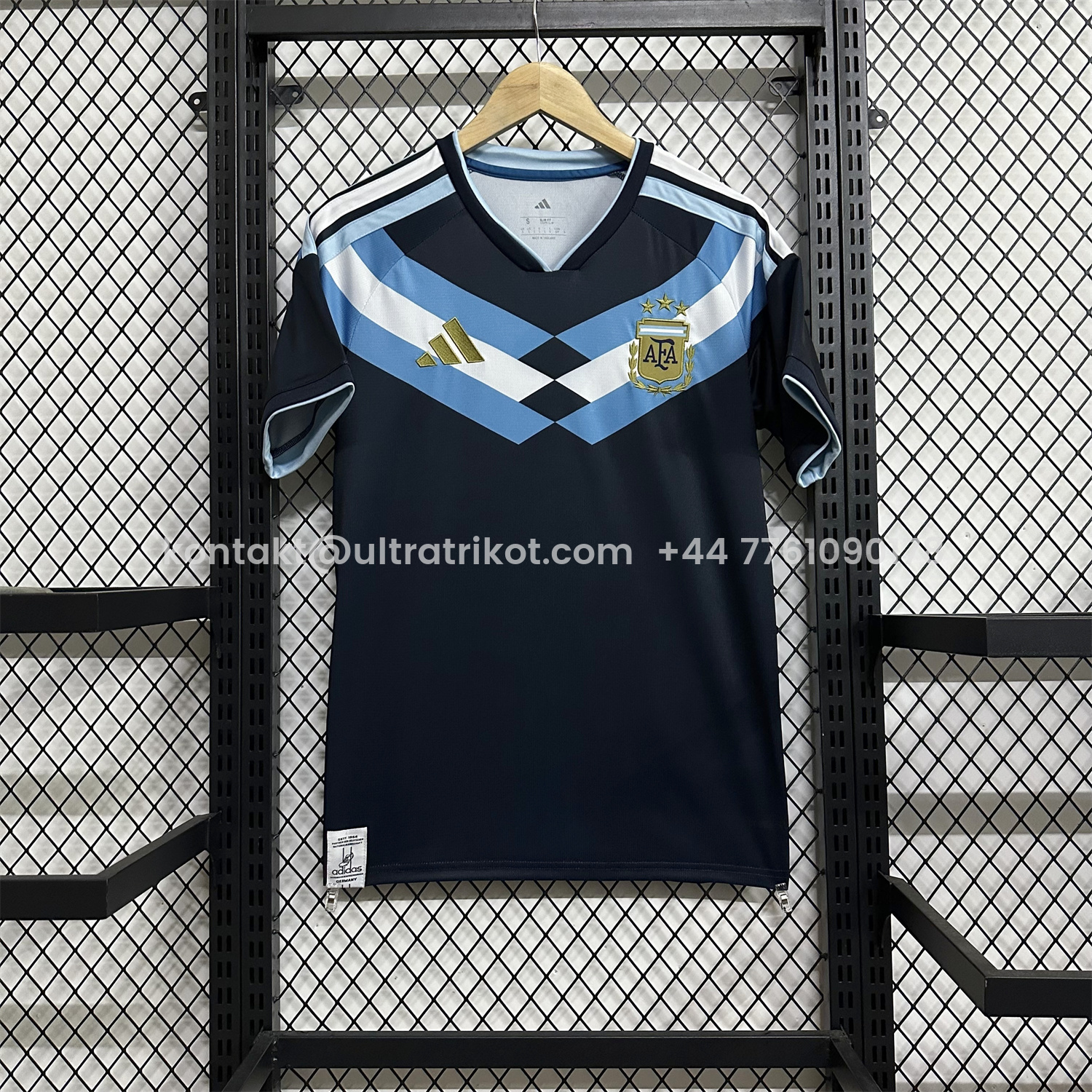 UltraTrikot-Argentina 2026 Blue Shoulder Stripes Special Jersey - Fans Version