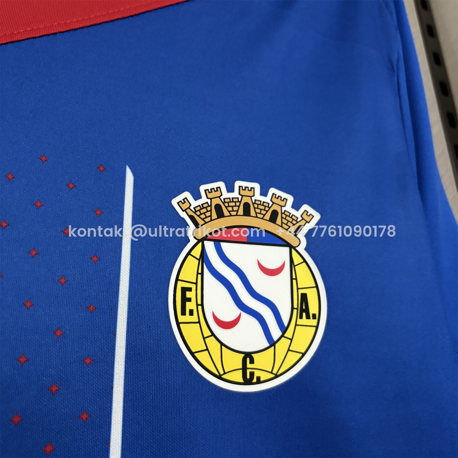 UltraTrikot-Alverca 25-26 Home Blue Jersey - Fans Version