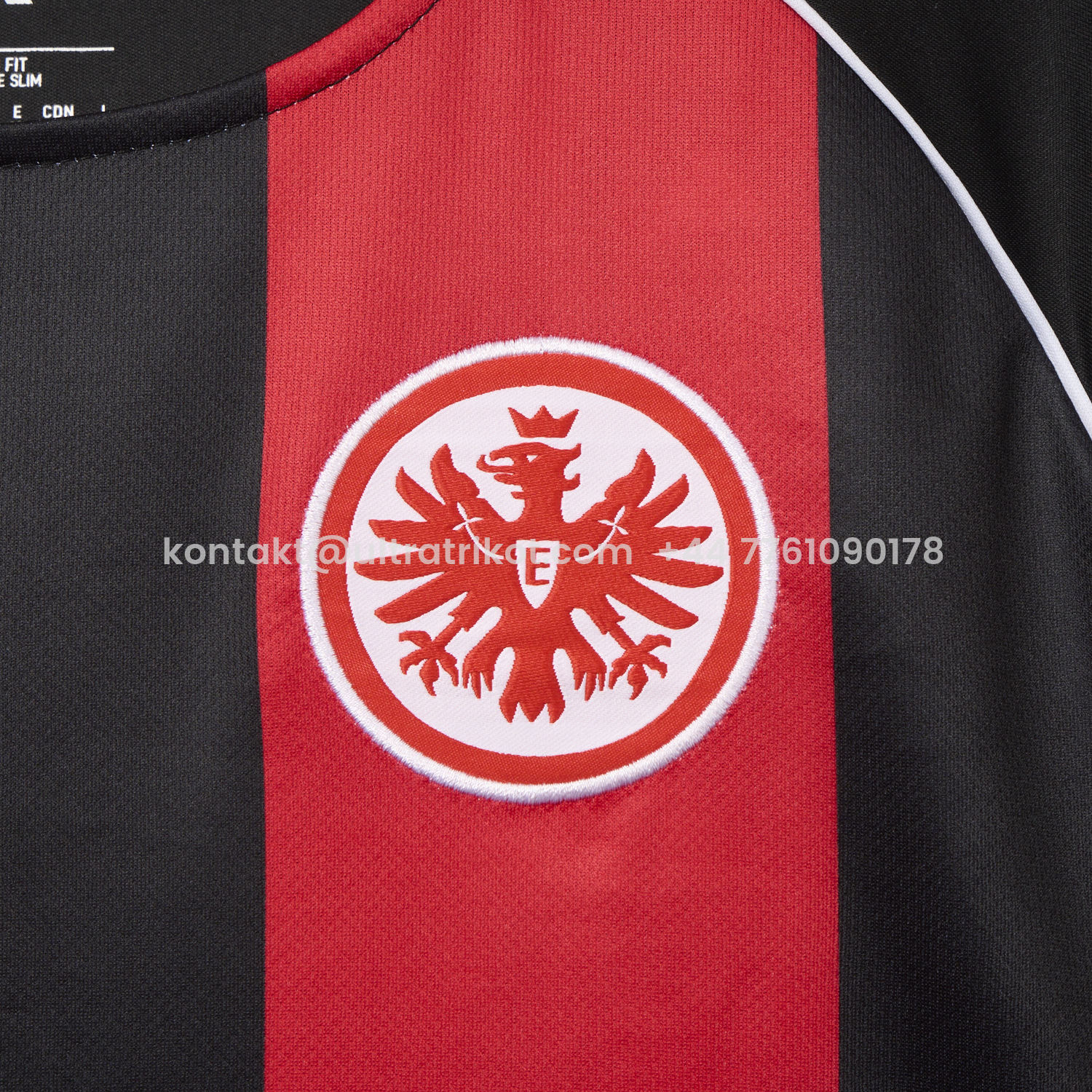 UltraTrikot-Frankfurt 25-26 Home Red Jersey - Fans Version