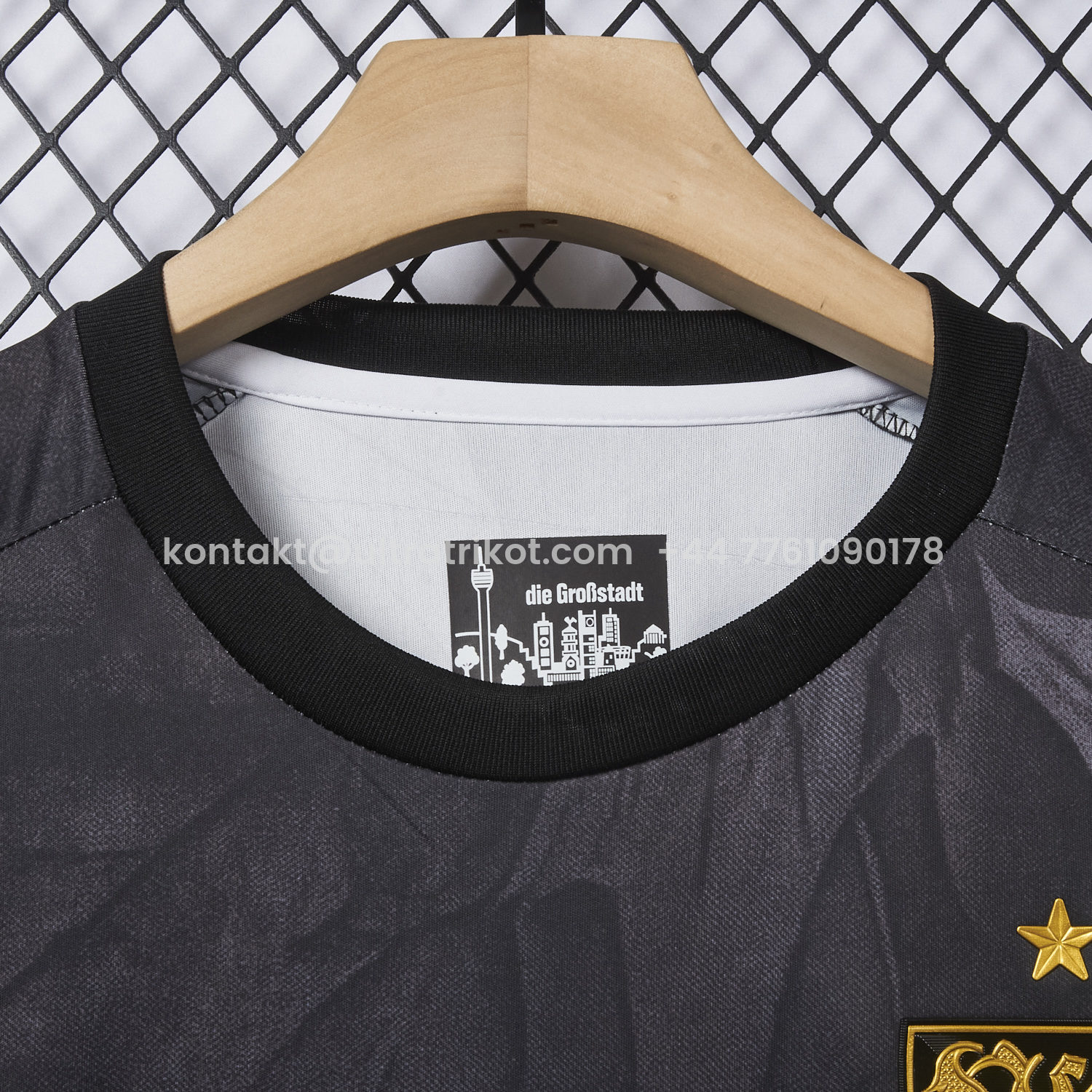 UltraTrikot-VfB Stuttgart 25-26 Third Black Jersey - Fans Version