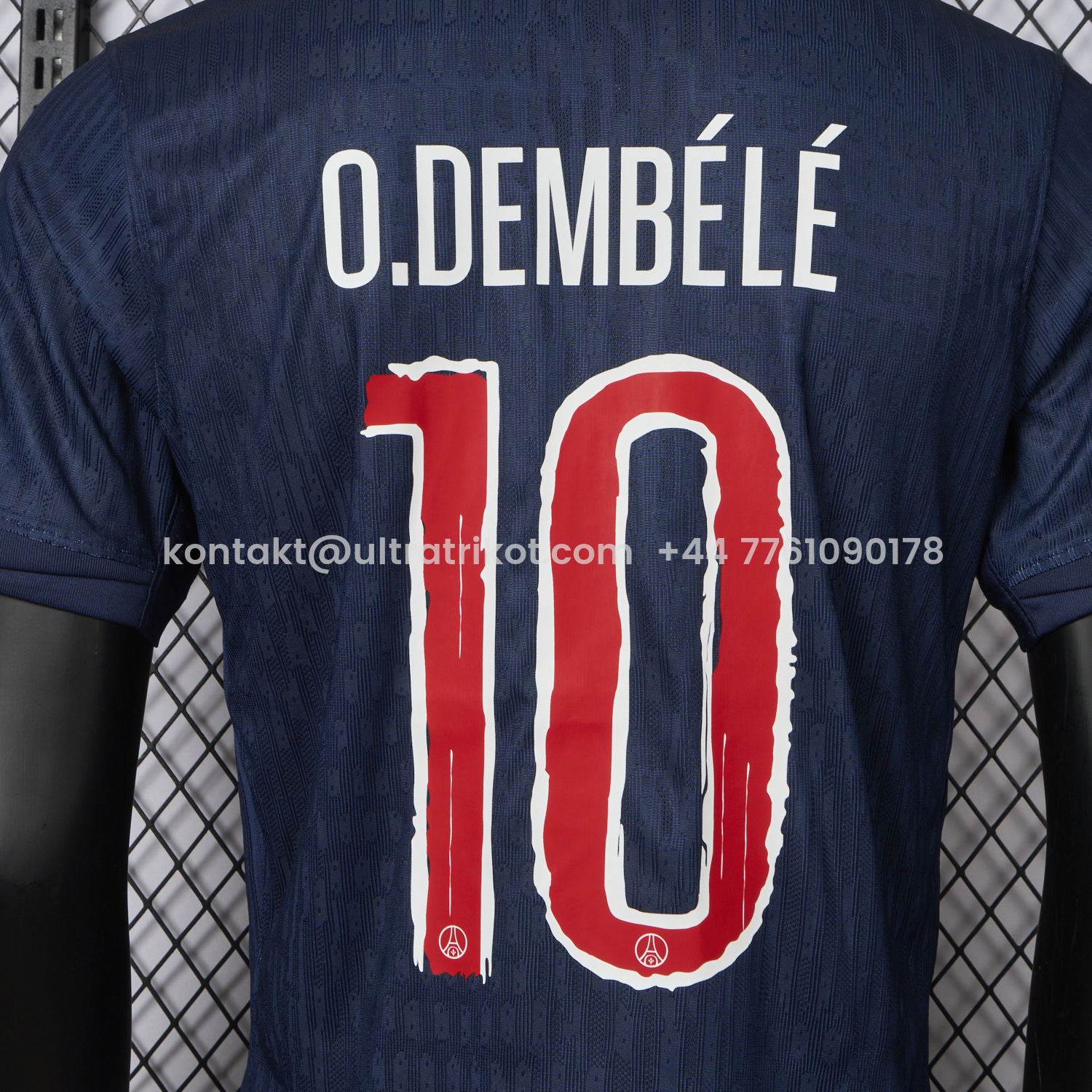 UltraTrikot-Paris Saint-Germain PSG 24-25 Home Champions League Final Jersey - Player Version