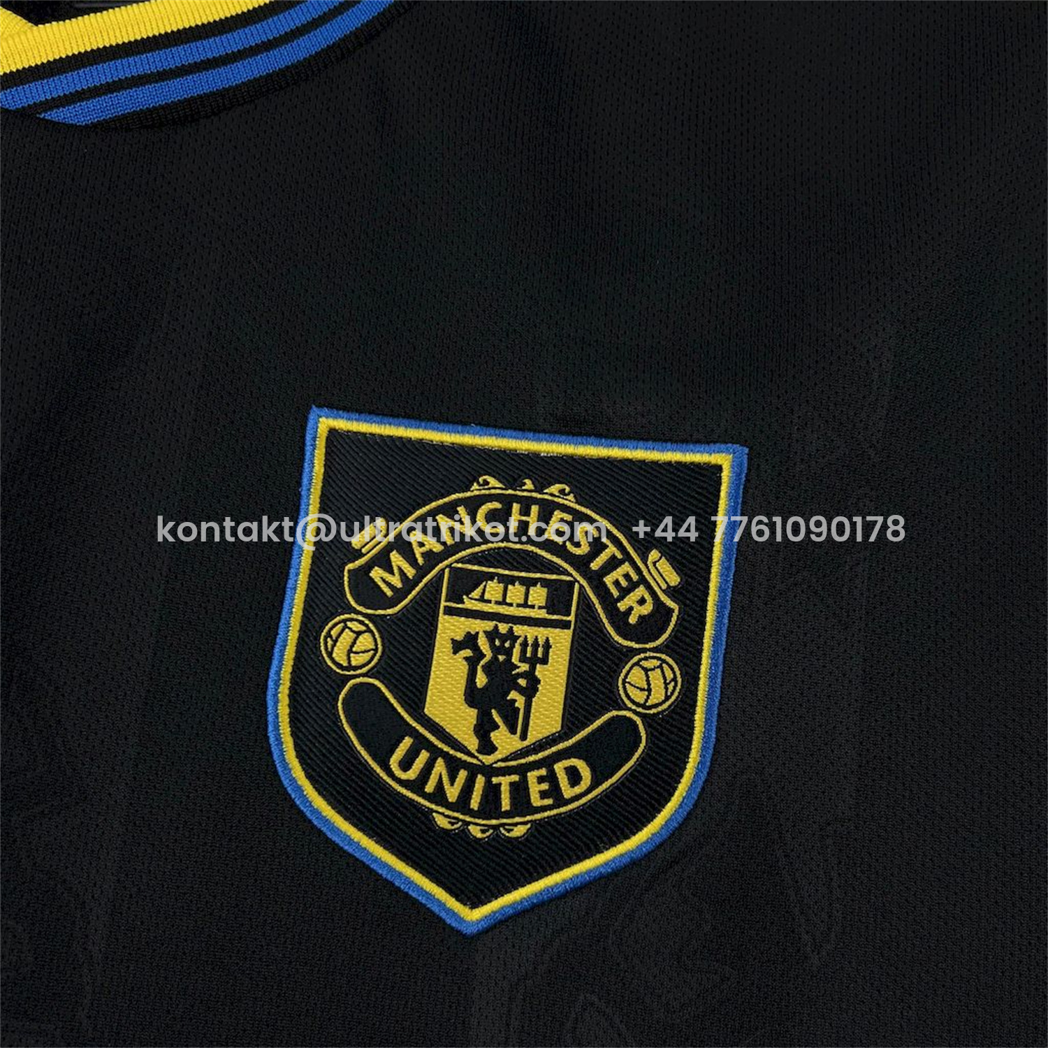 UltraTrikot-Manchester United 25-26 Third Black Jersey - Fans Version