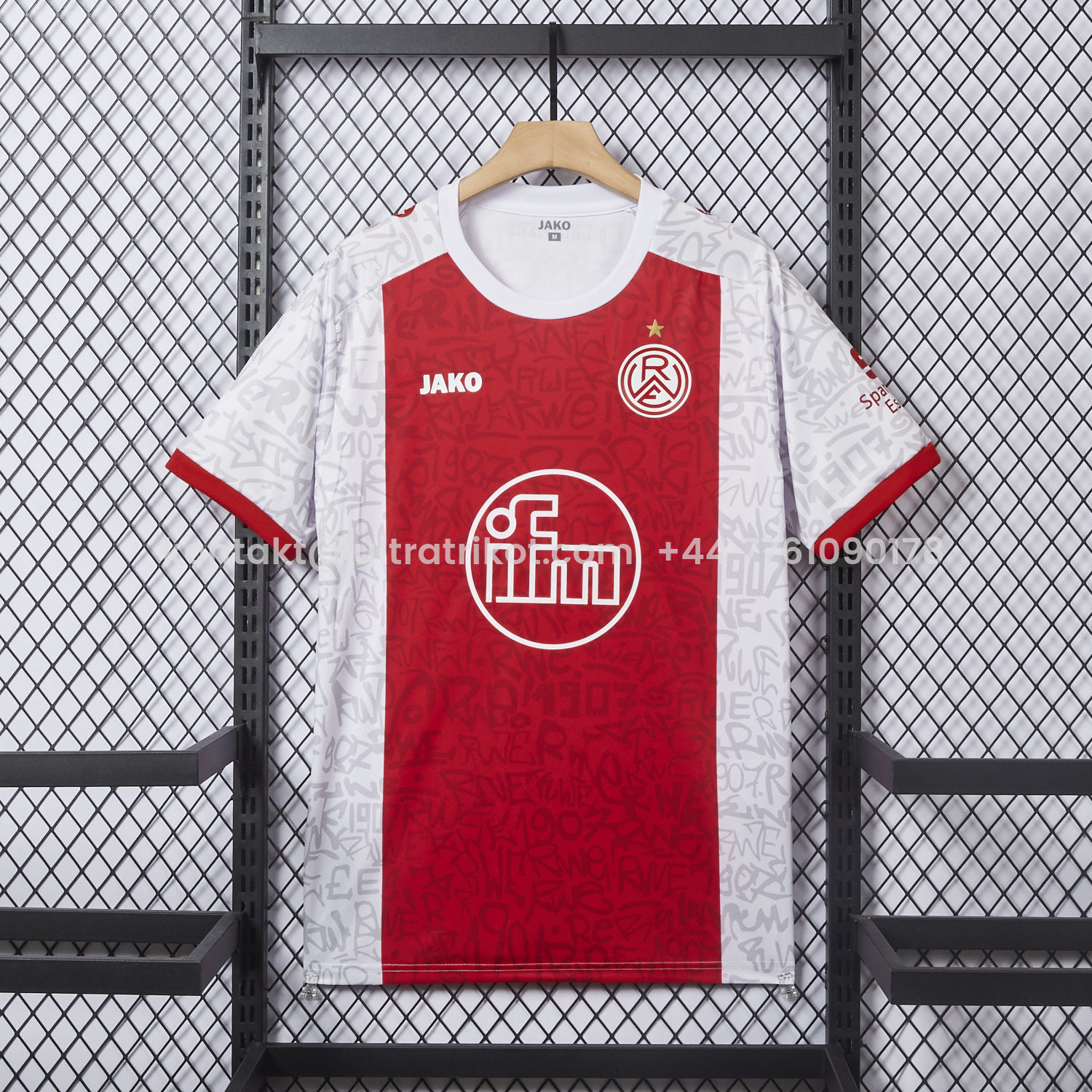 UltraTrikot-Rot-Weiss Essen 25-26 Home Jersey - Fans Version
