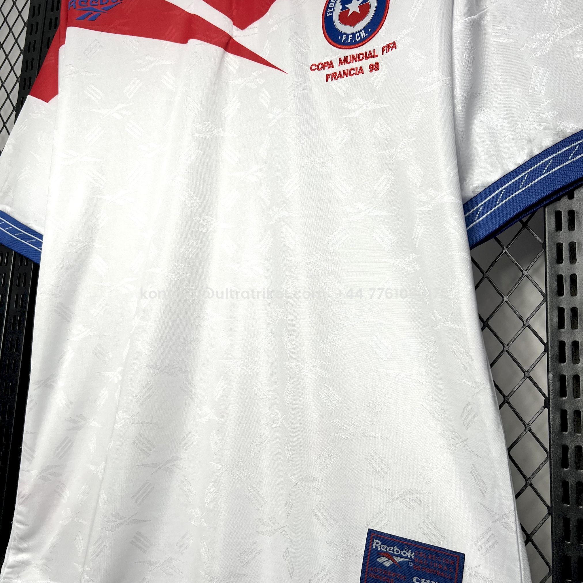 UltraTrikot-Retro Chile 1998 Away Jersey