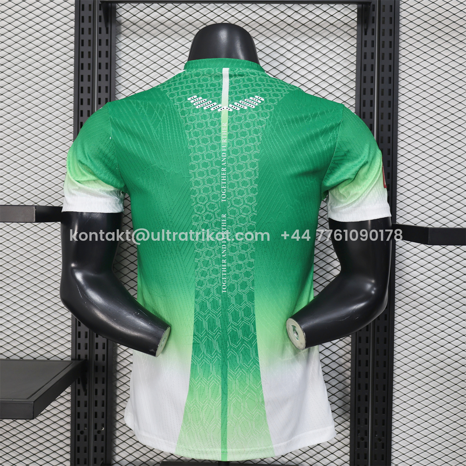 UltraTrikot-Ivory Coast 2026 Green And White Special Jersey - Player Version