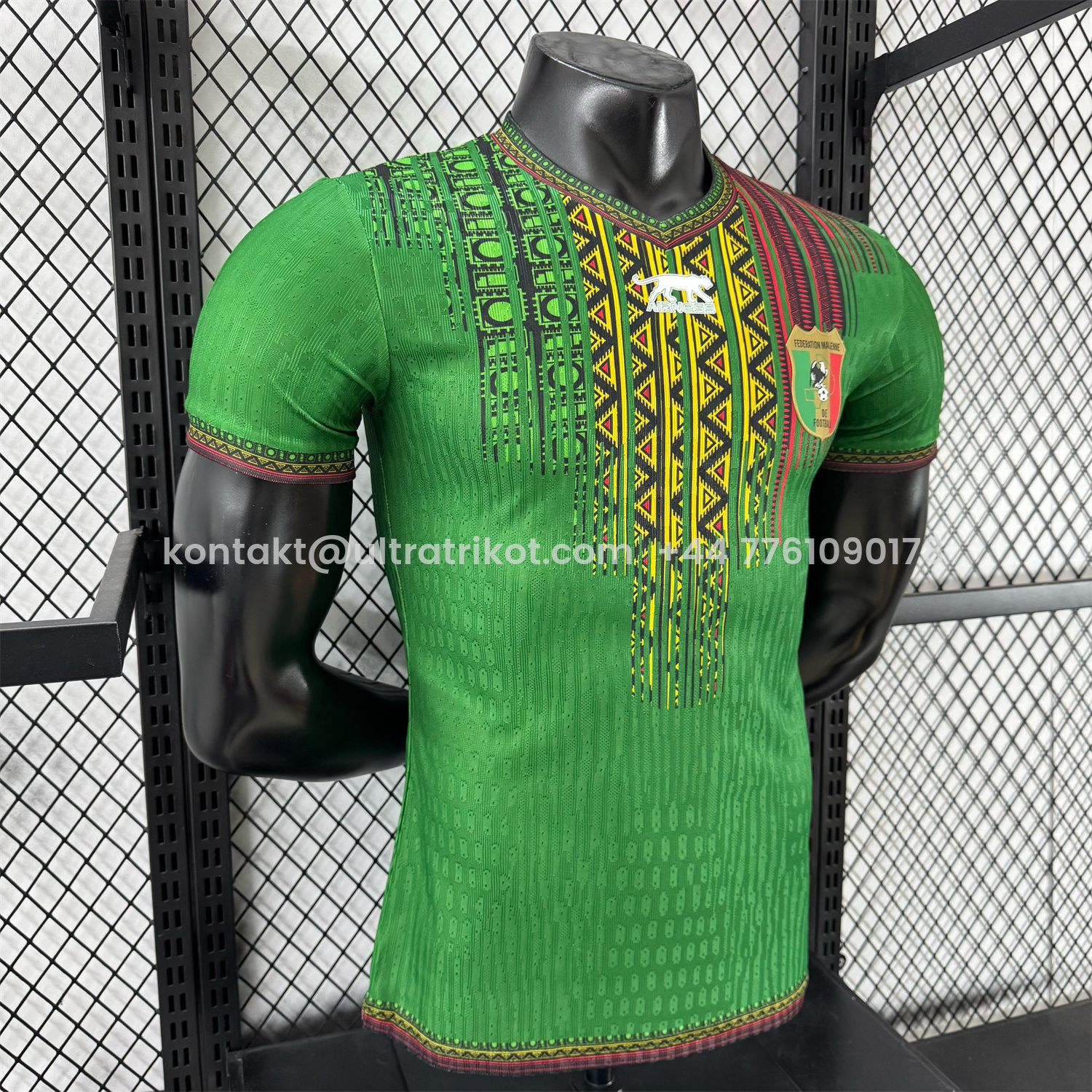 UltraTrikot-Mali 2025 Away Green Jersey - Player Version