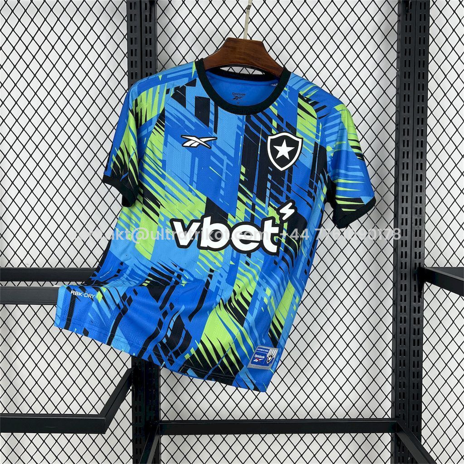 UltraTrikot-Botafogo 25-26 Goalkeeper Blue Jersey - Fans Version